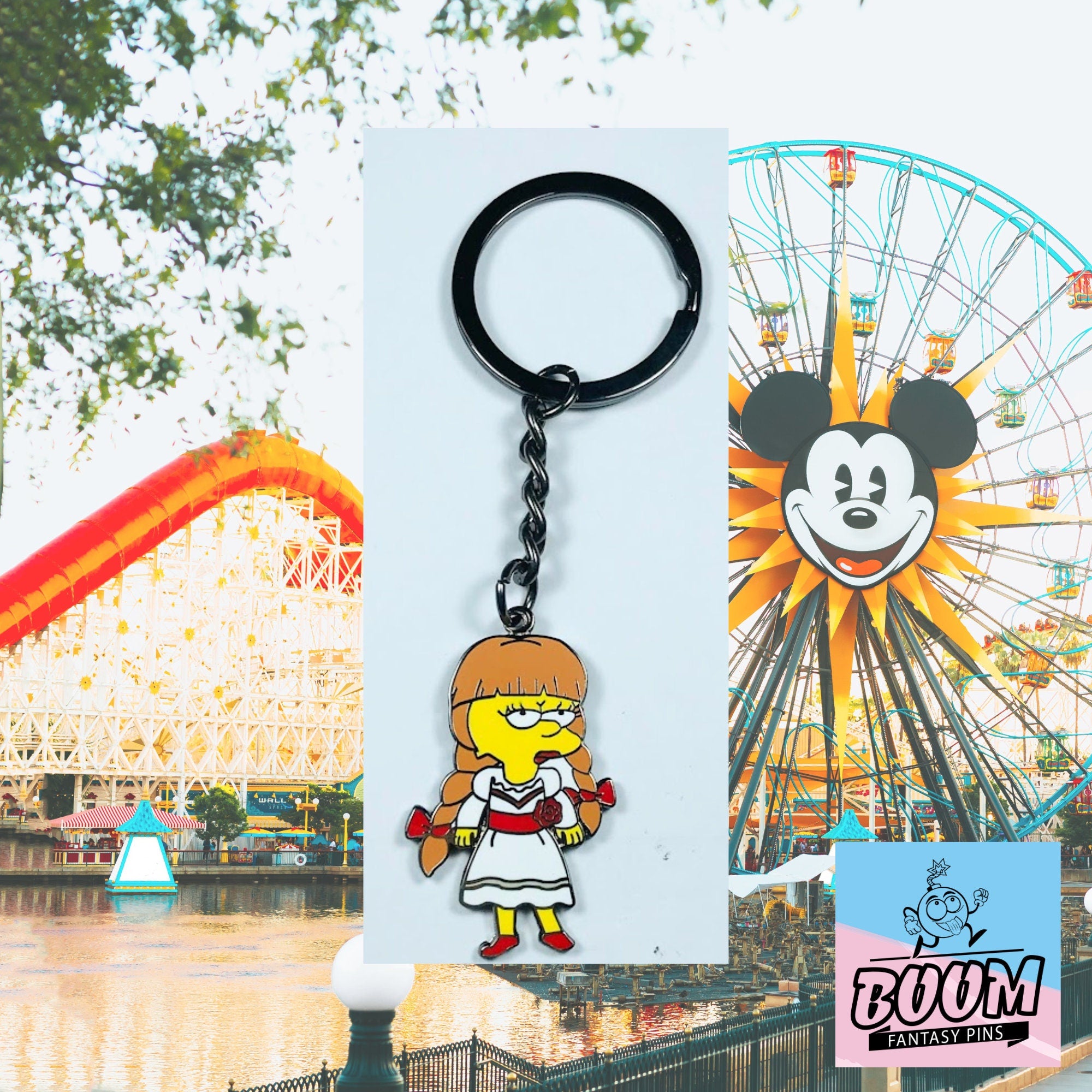 Llavero de Lisa Simpson de Los Simpsons – Disney Fantasy