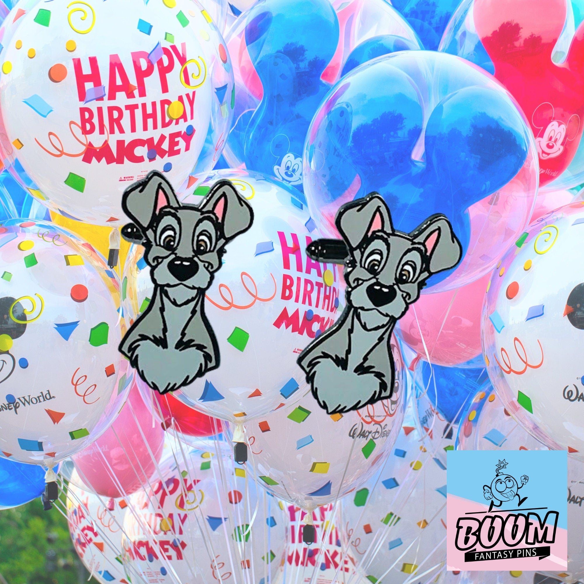 Boutons de manchette – Clochard de La Belle et le Clochard – Disney Fantasy