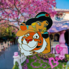 Pin – Rajah y la Princesa Jasmine de Aladdin – Disney Fantasy