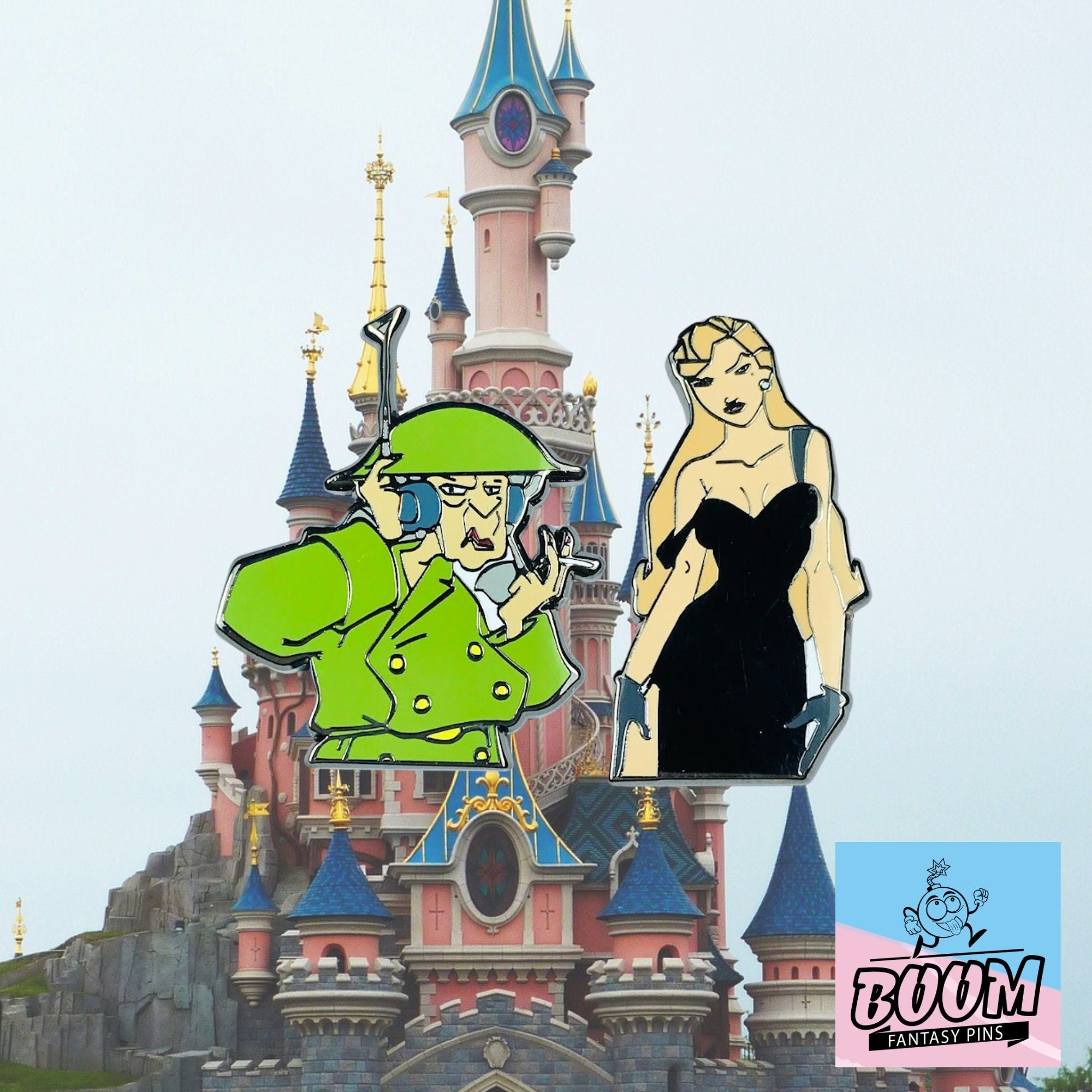 Pin – Wilhelmina Packard and Helga Sinclair from Atlantis The Lost Empire – Disney Fantasy