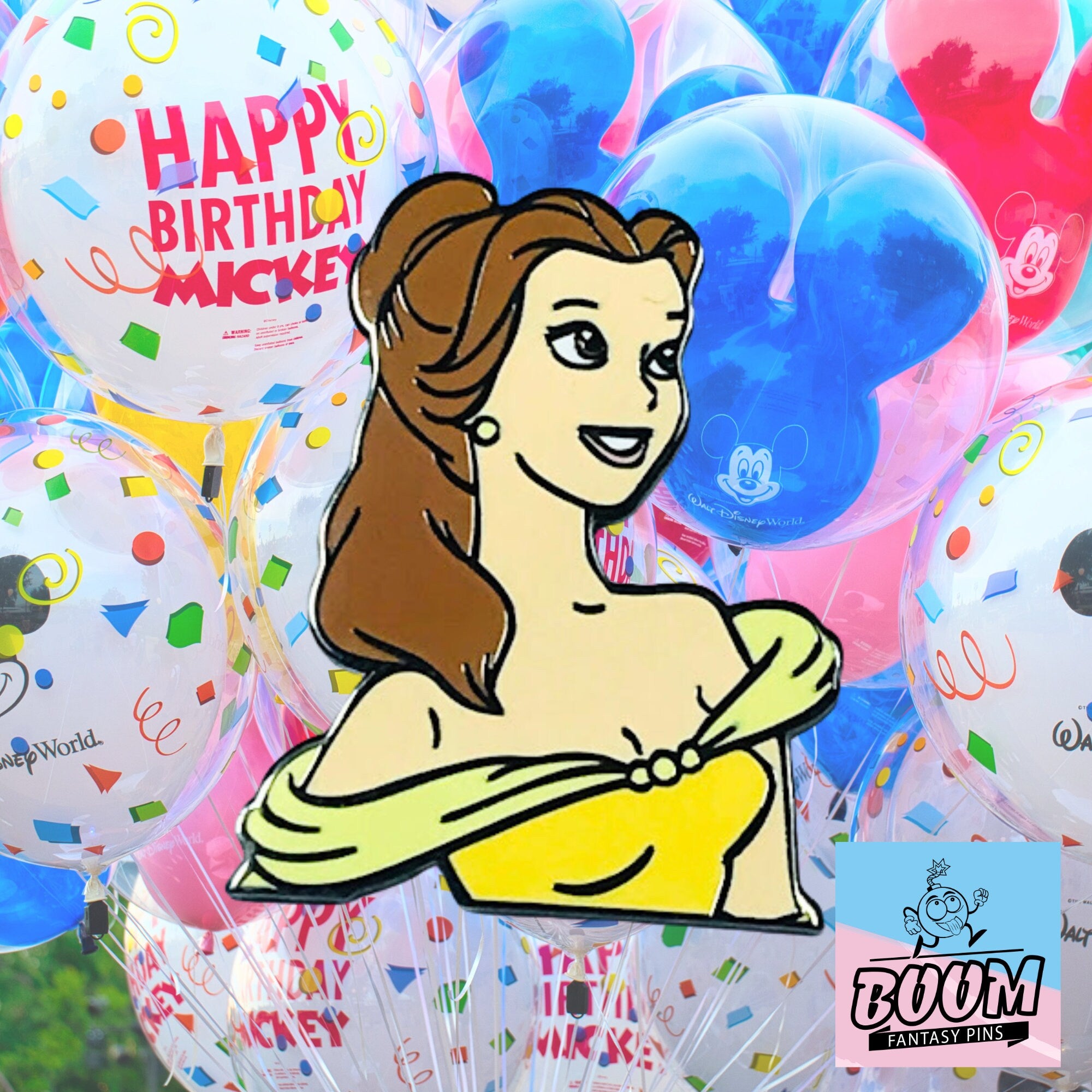 Pin – Princesa Bella de La Bella y la Bestia – Disney Fantasy