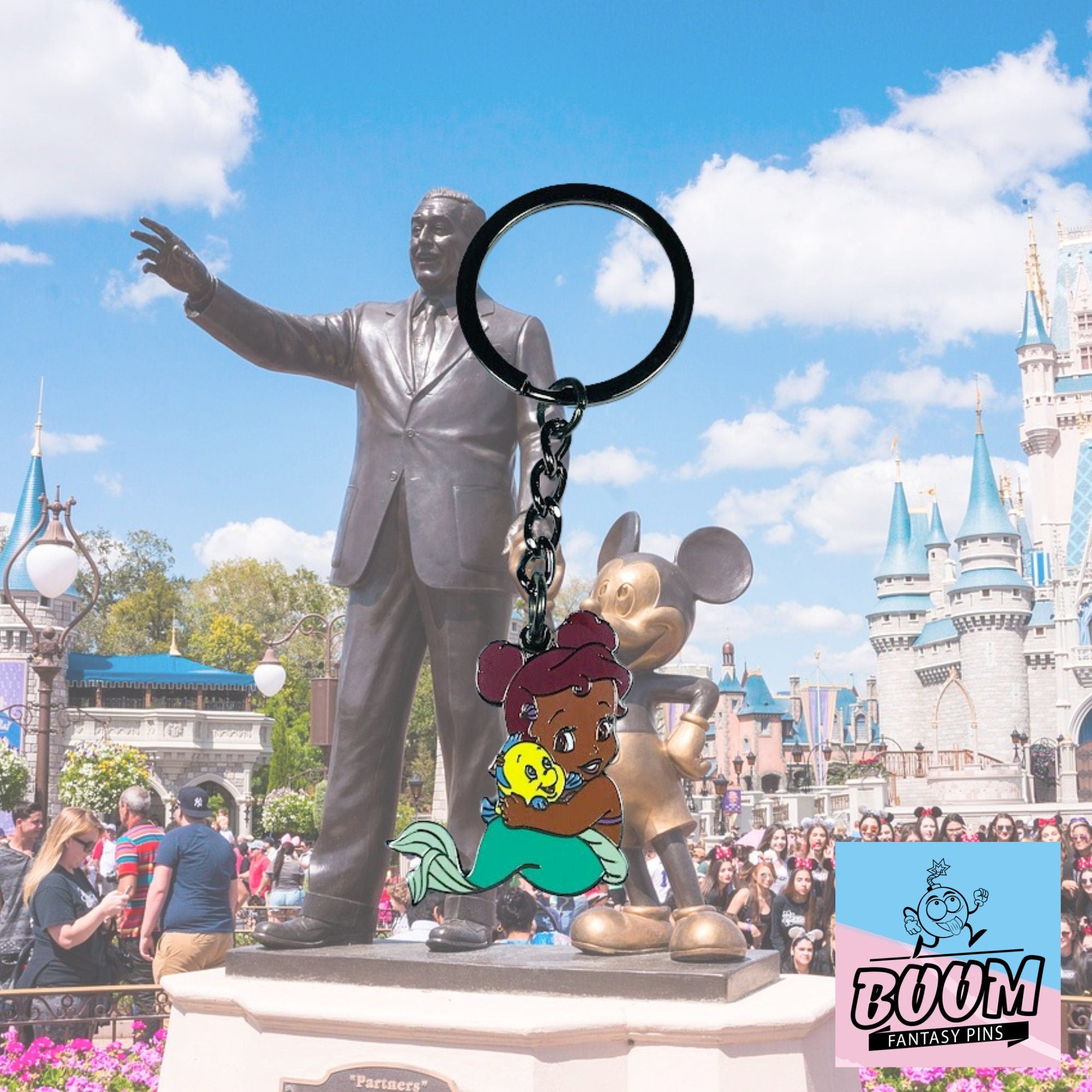 Llavero – Bebé Ariel de La Sirenita – Disney Fantasy