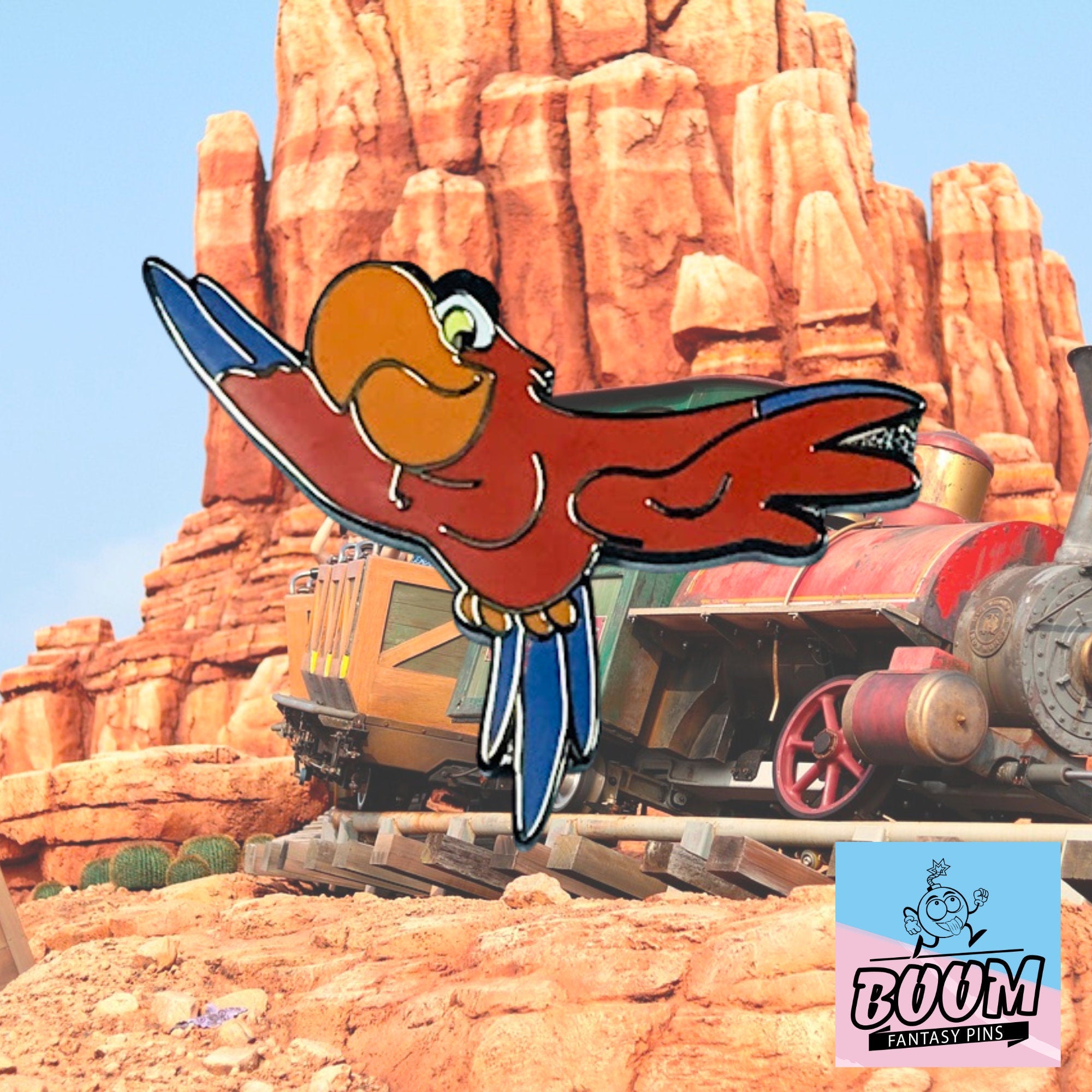 Pin's – Iago d'Aladdin – Disney Fantasy