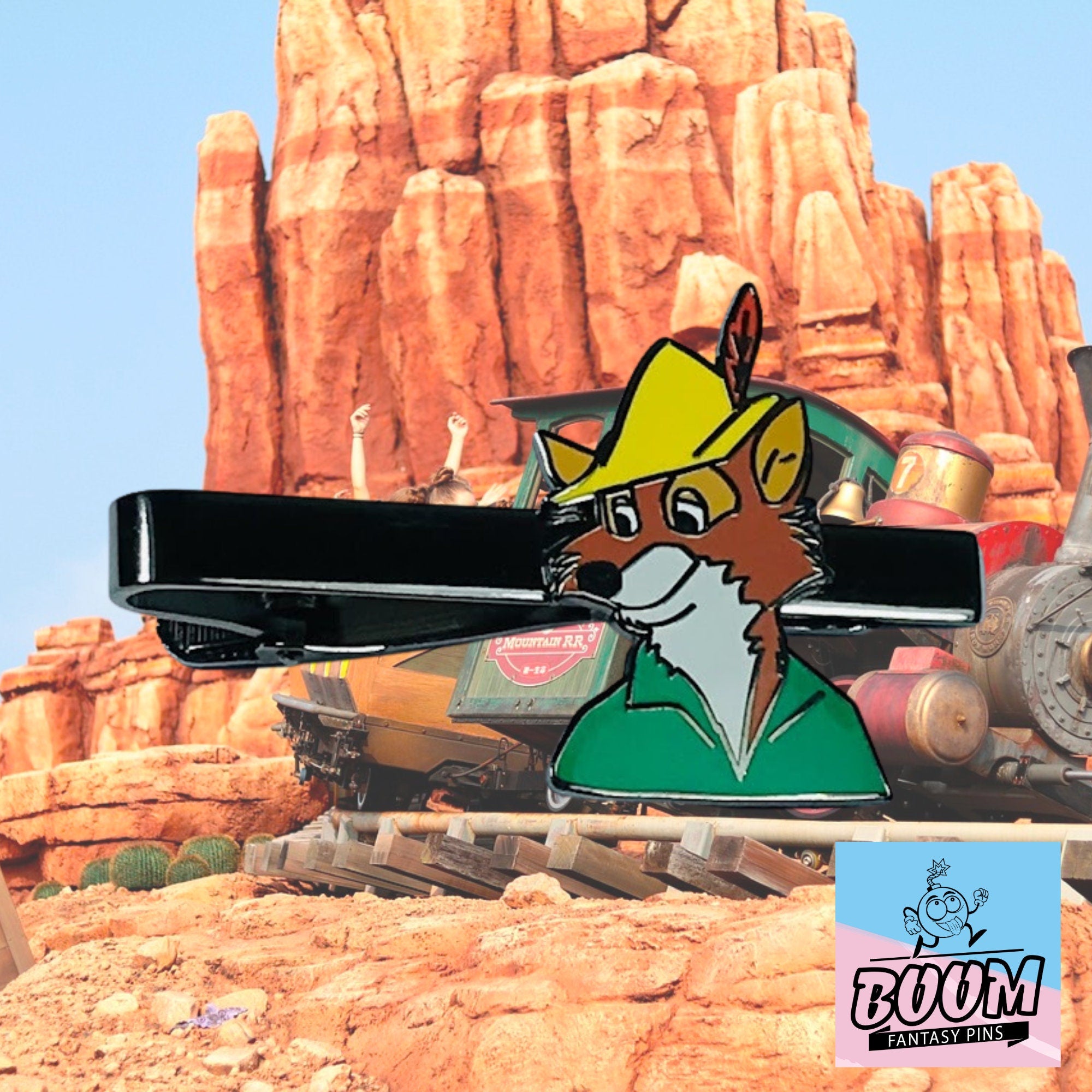 Tie Clip – Monsieur Hood from Robin Hood – Disney Fantasy