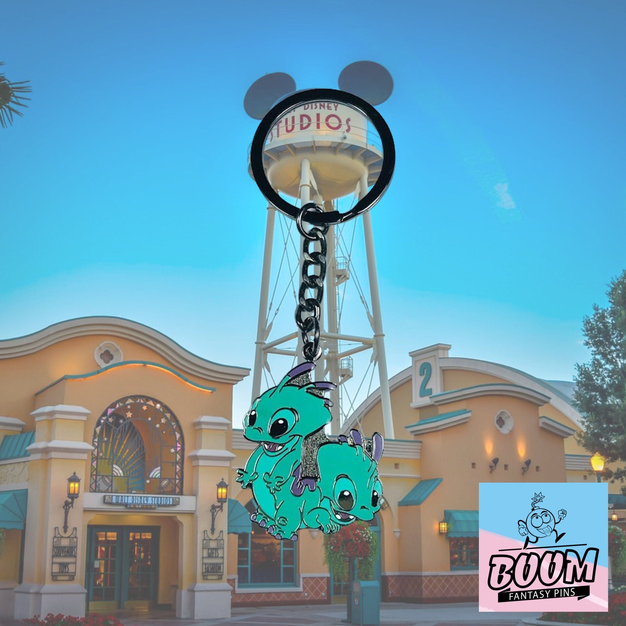 Llavero – Experimento Swapper 355 de Lilo y Stitch – Disney Fantasy