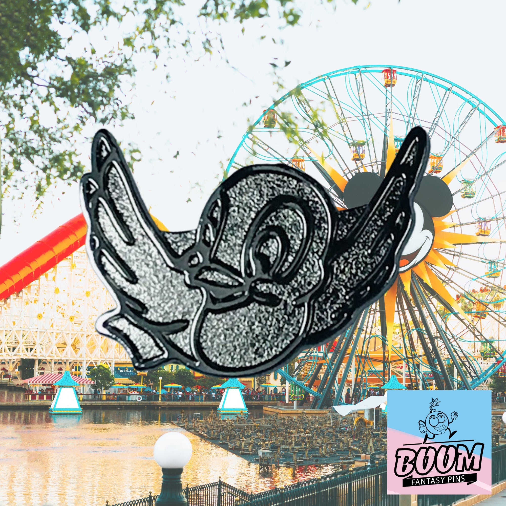 Pin – Pink Bird from Snow White Disney Fantasy