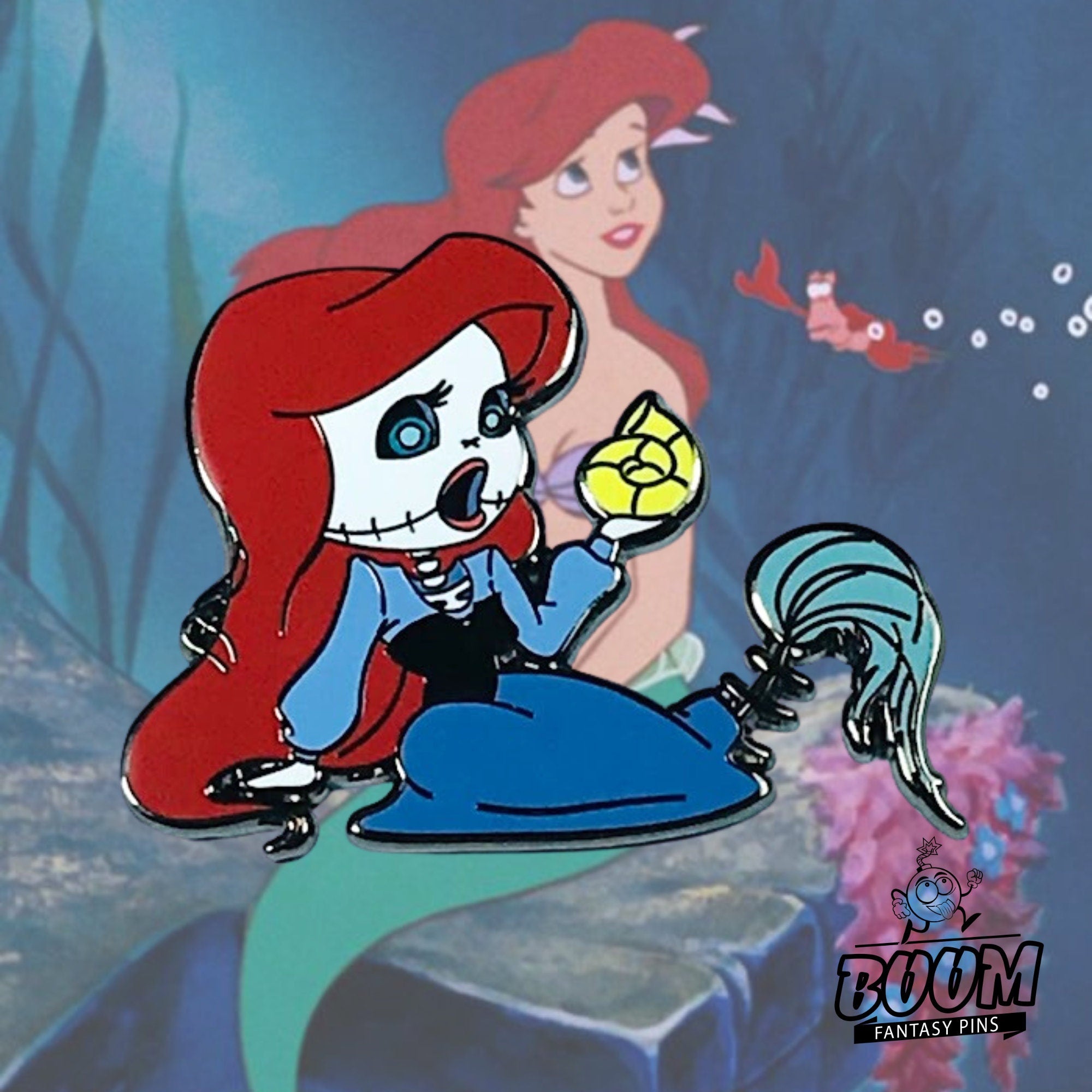 Pin – Ariel como zombi de La Sirenita – Disney Fantasy