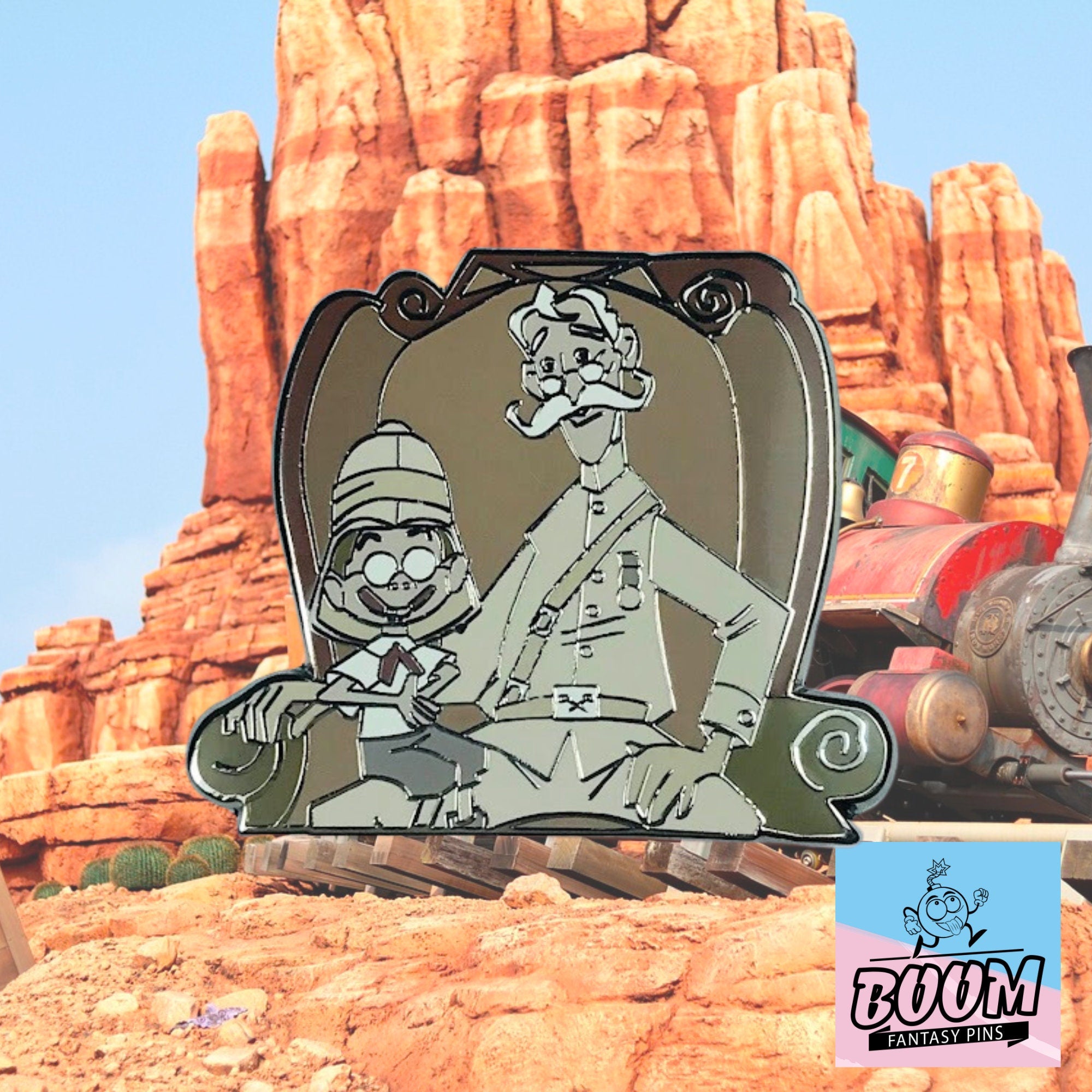 Pin – Milo Thatch and Thaddeus Thatch from Atlantis The Lost Empire – Disney Fantasy