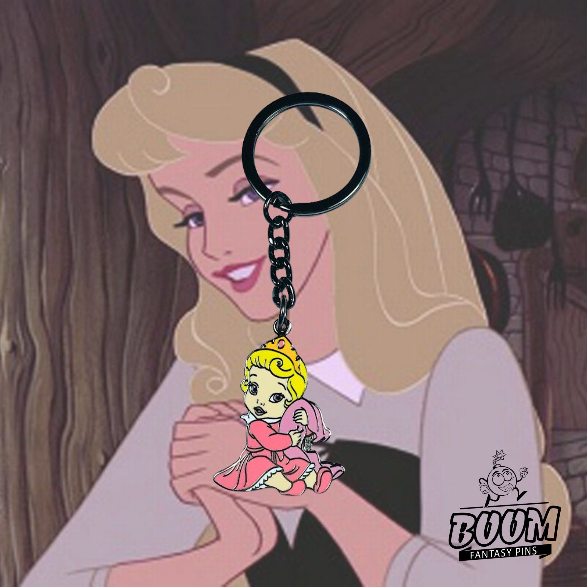 Porte-clés – Aurore enfant de La Belle au bois dormant – Disney Fantasy