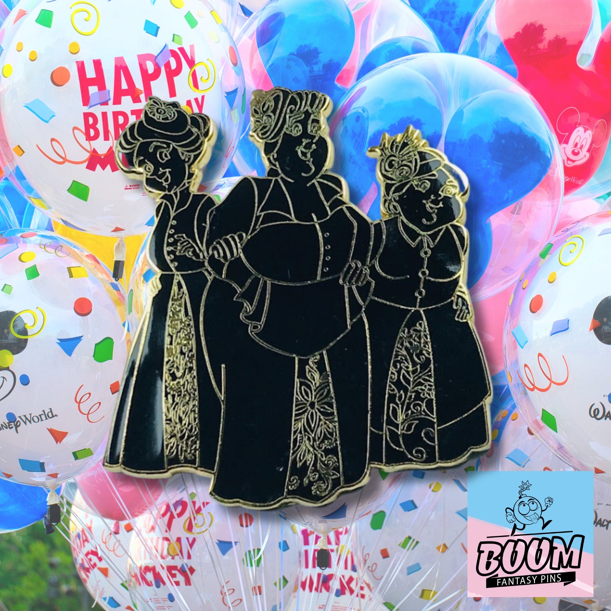 Épinglette – Flora, Fauna et Pimprenelle de La Belle au bois dormant – Disney Fantasy