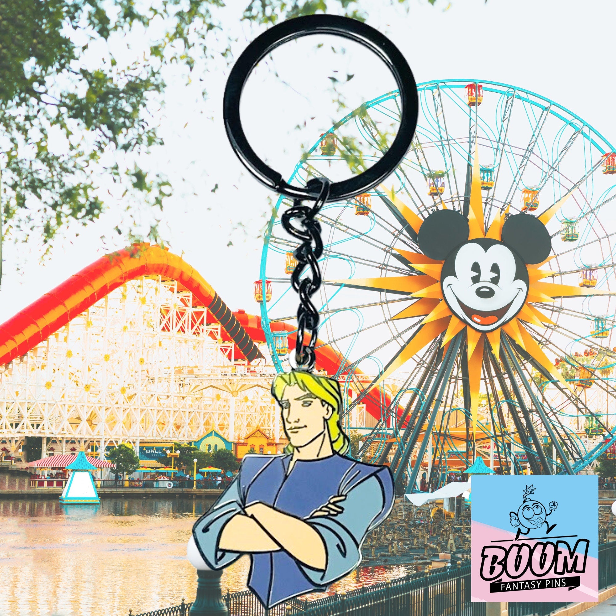 Llavero – Capitán John Smith de Pocahontas – Disney Fantasy