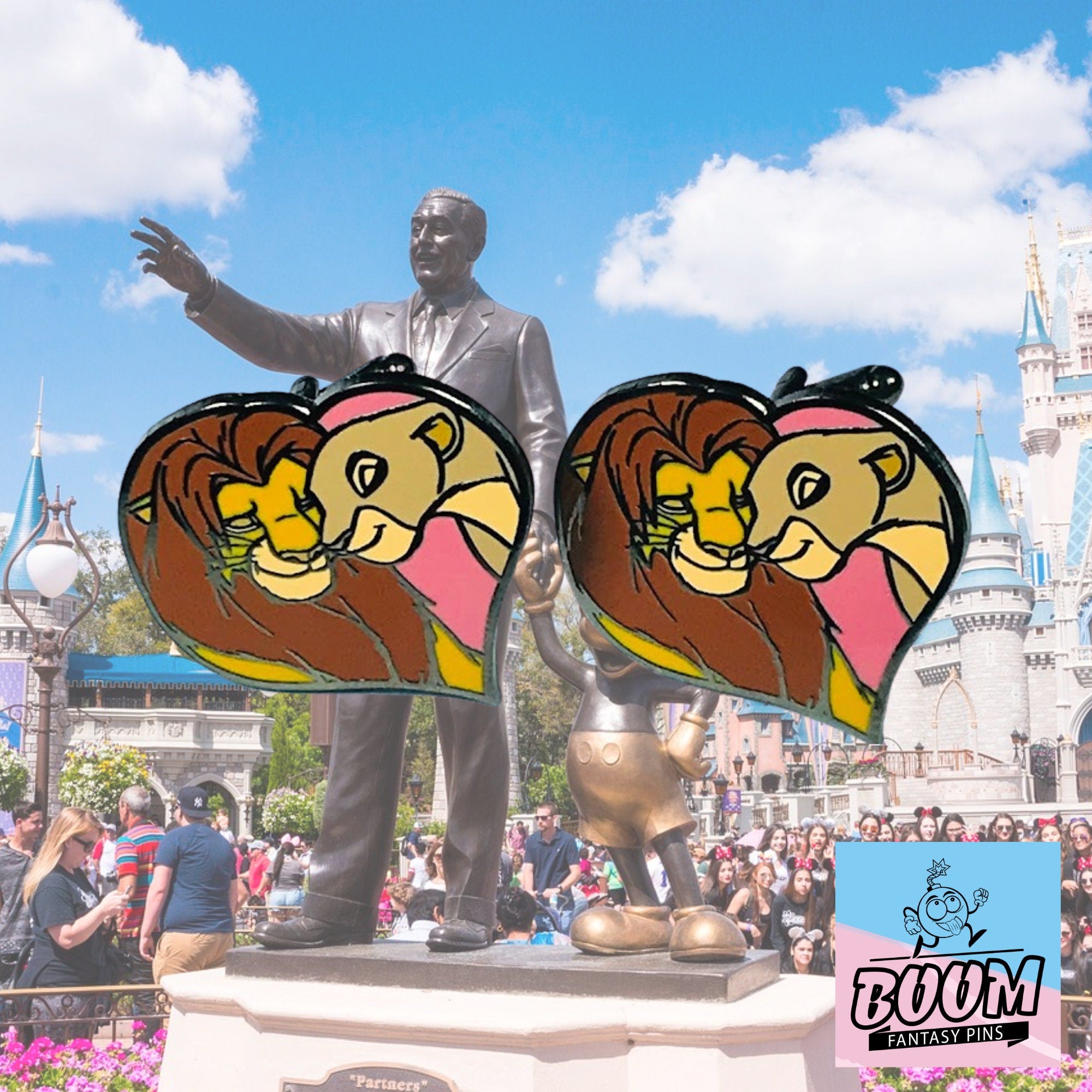 Gemelos – Simba y Nala de El Rey León – Disney Fantasy