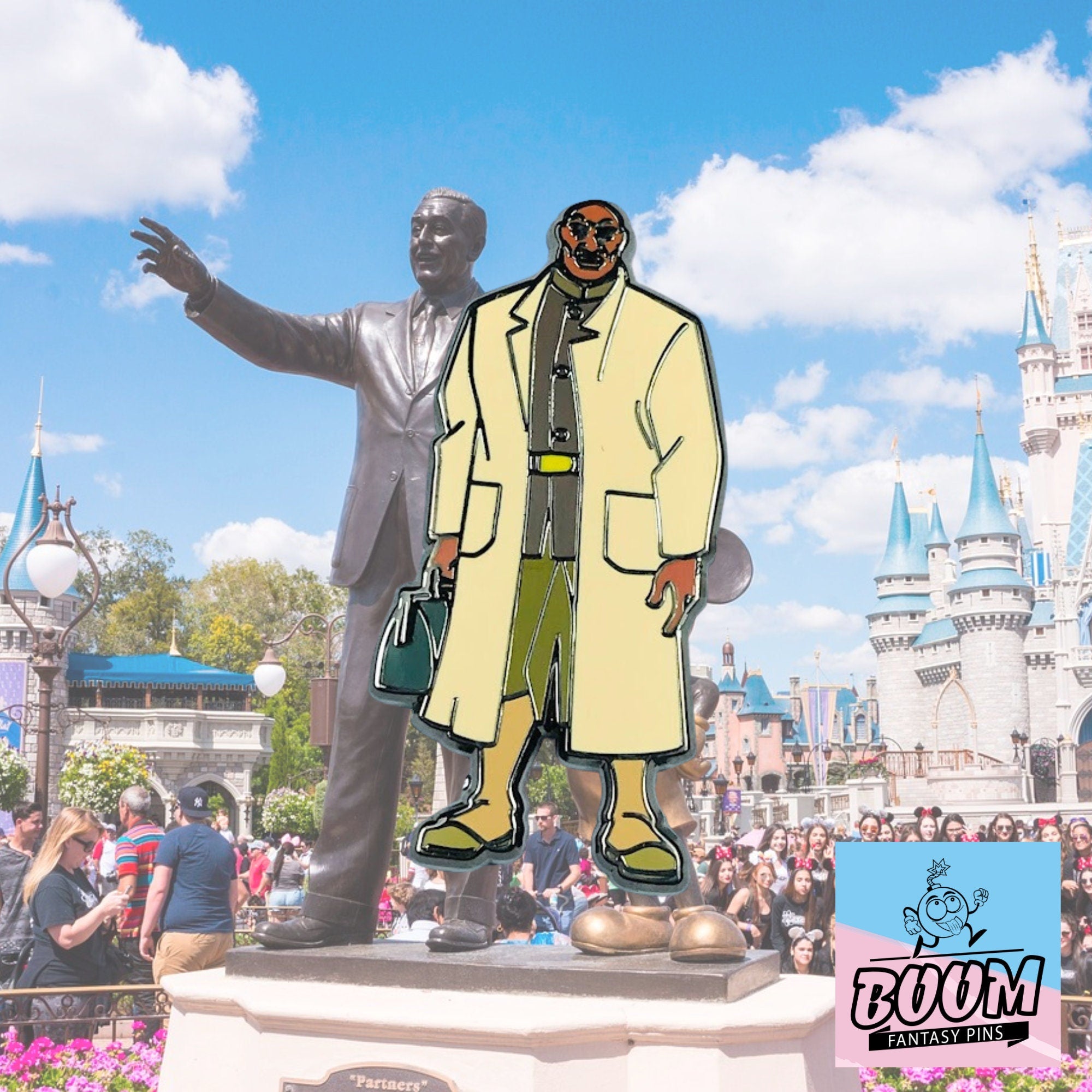 Pin del Dr. Joshua Sweet de Atlantis: El Imperio Perdido – Disney Fantasy