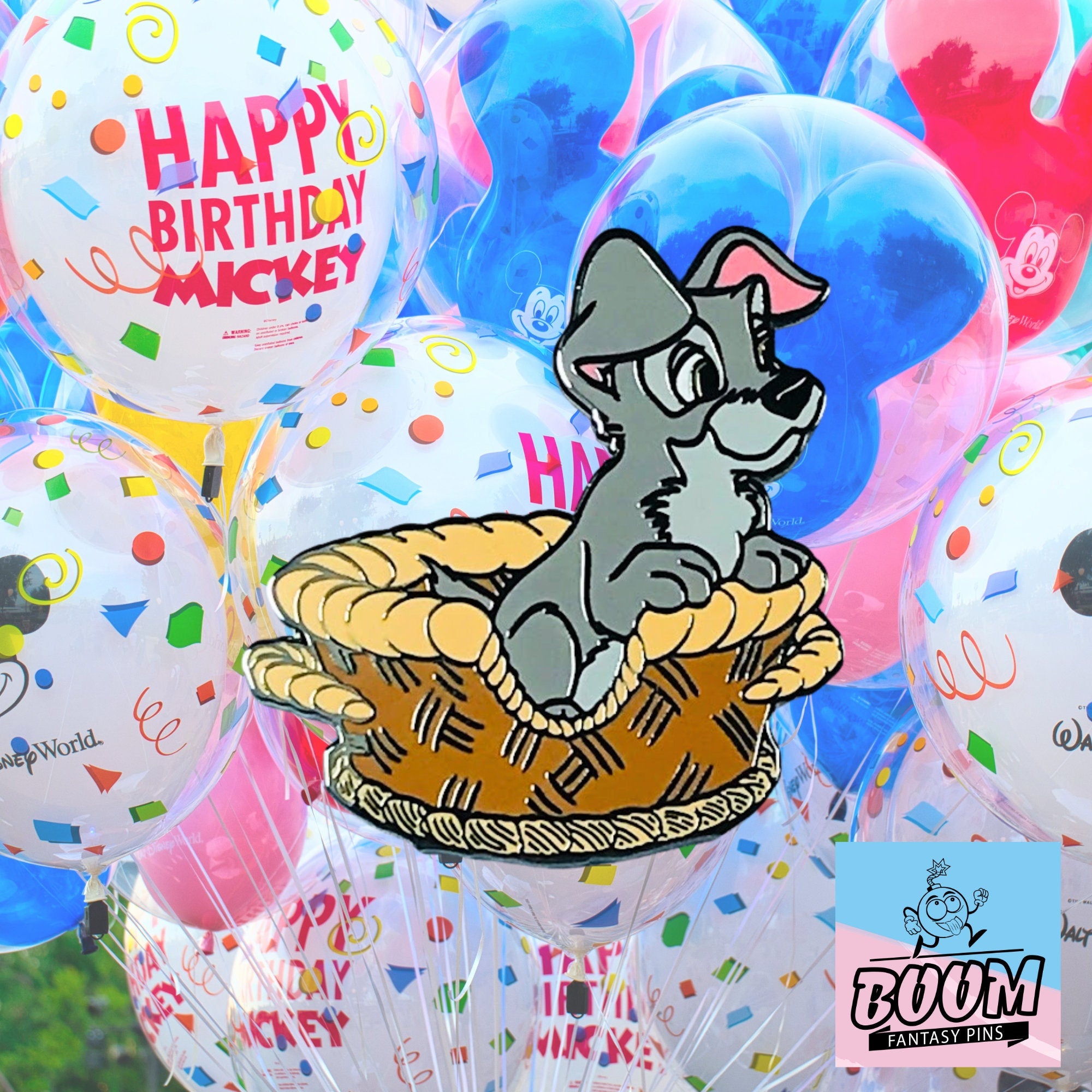 Pin – Little Tramp from Lady and the Tramp – Disney Fantasy