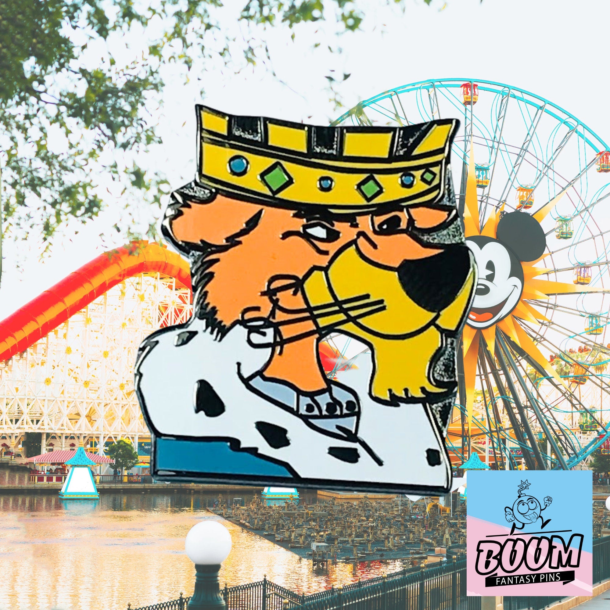 Pin – Príncipe Juan de Robin Hood – Disney Fantasy