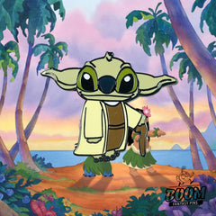 Pin - Stitch como Yoda de Lilo y Stitch - Disney Fantasy