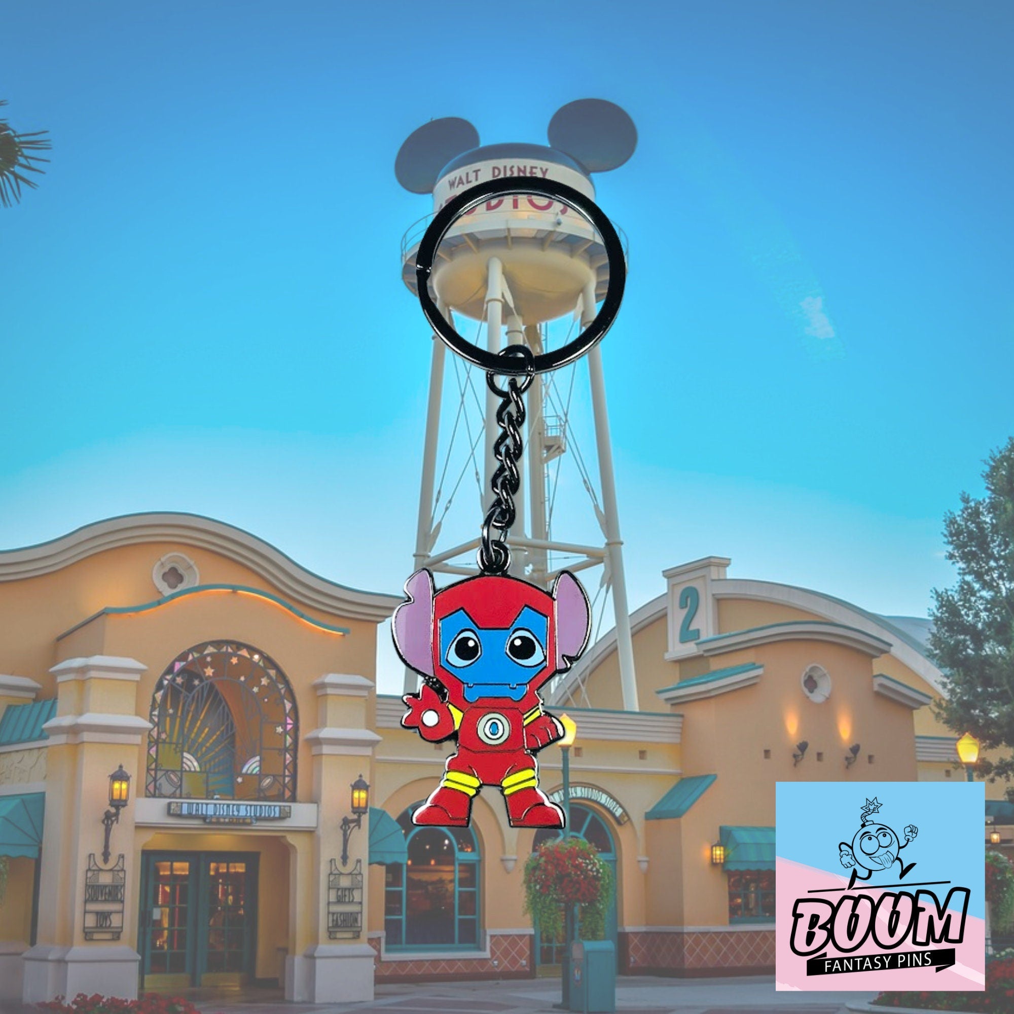 Llavero – Experimento 626 Stitch como Iron Man de Lilo &amp; Stitch – Disney Fantasy