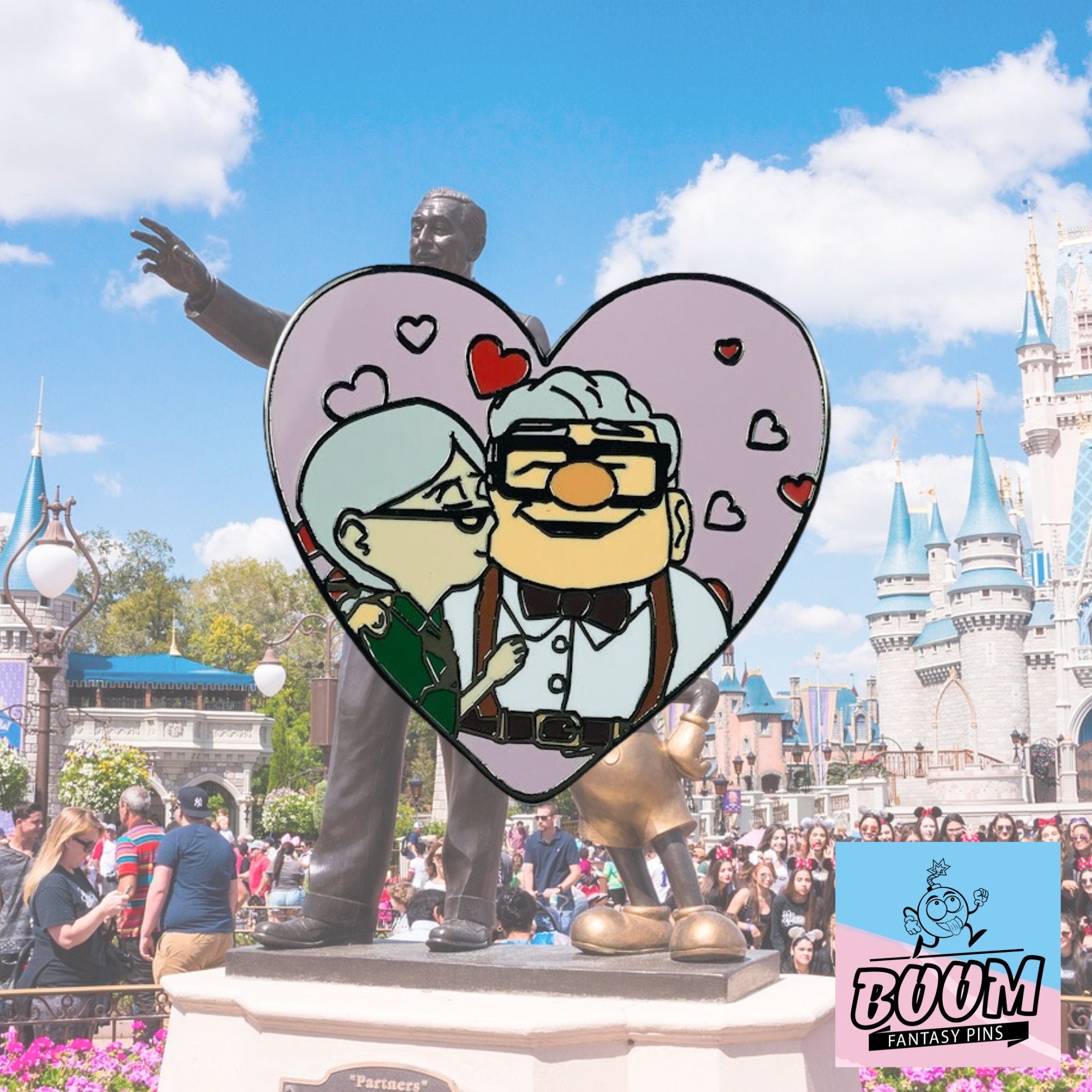 Épingle – Carl et Ellie du film Là-haut – Disney Fantasy