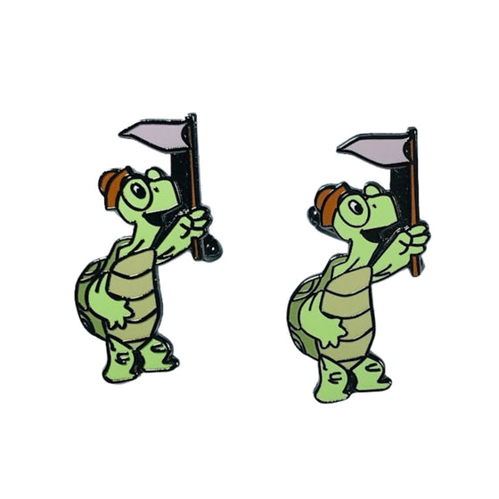 Cufflinks – Toby Turtle from Robin Hood – Disney Fantasy