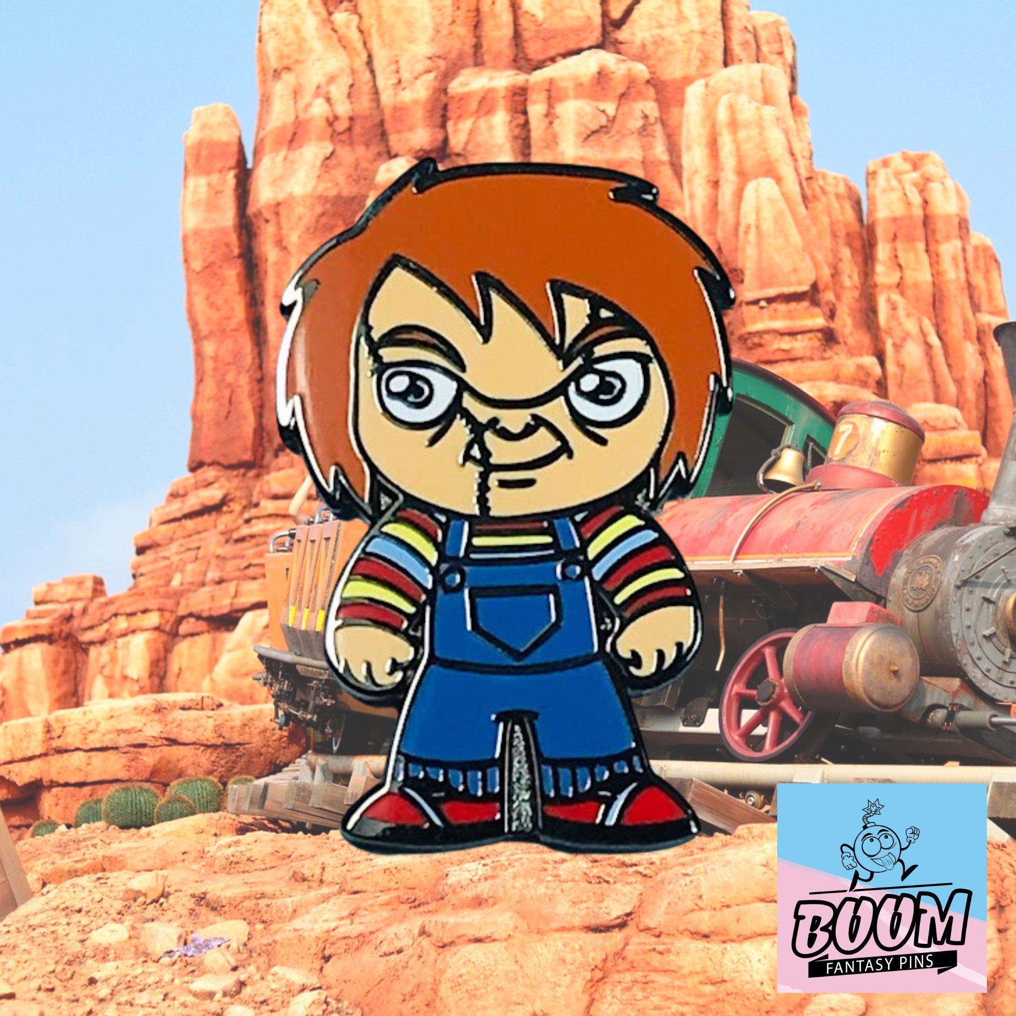 Pin – Chucky from Child's Play – Horror Fantasy