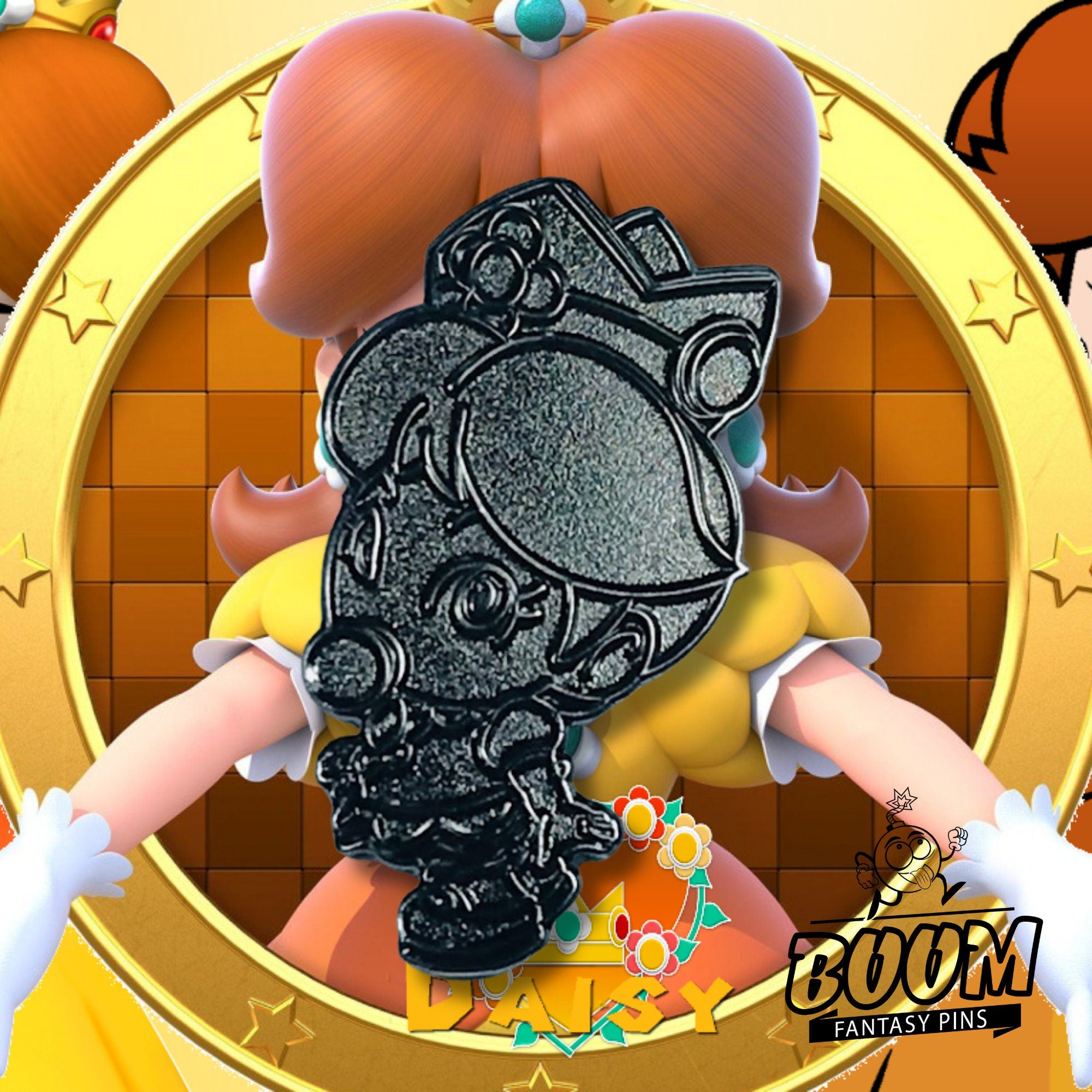 Pin – Princesa Daisy de Super Mario Bros. Versión de prueba – Disney Fantasy