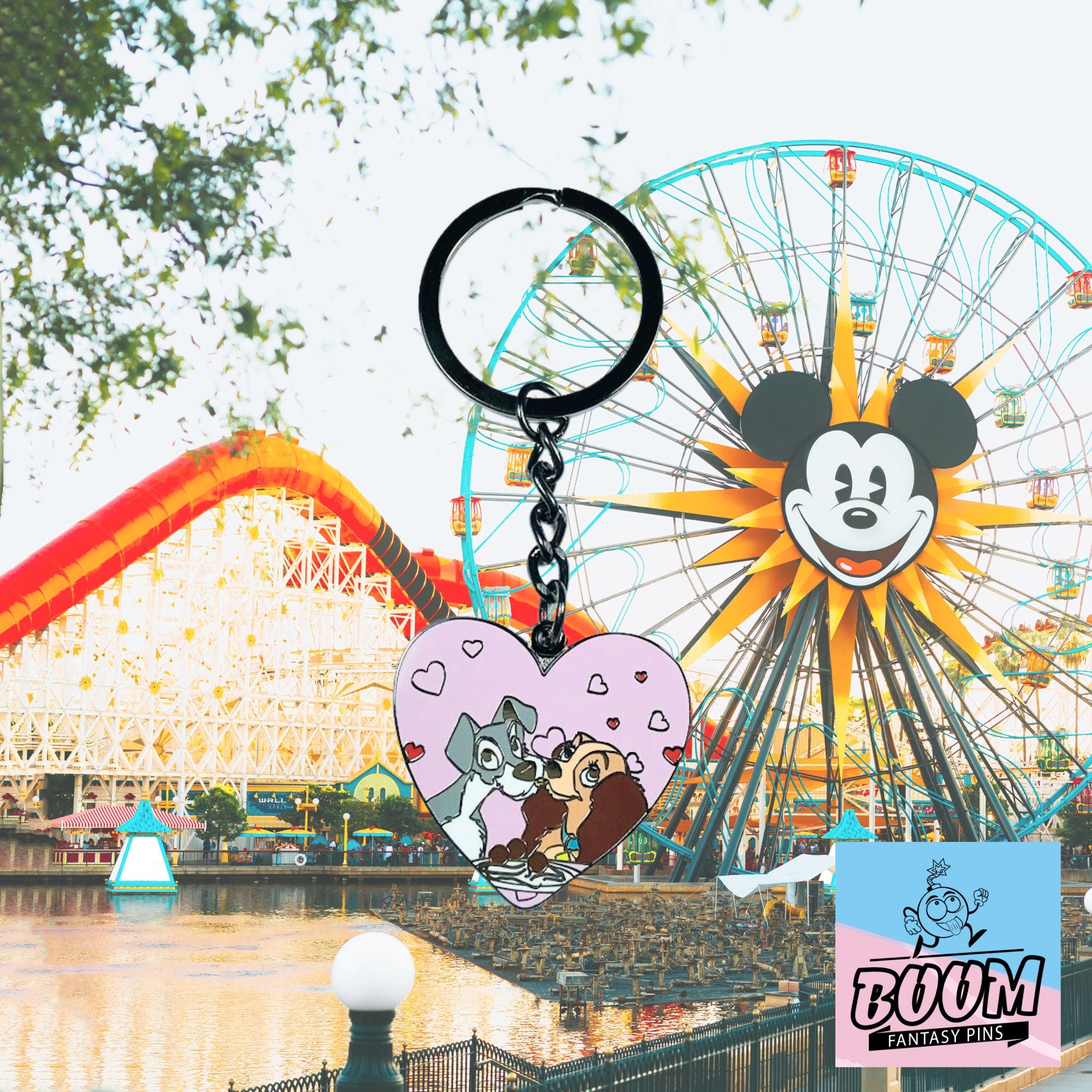 Llavero – La Dama y el Vagabundo de La Dama y el Vagabundo Disney Fantasy