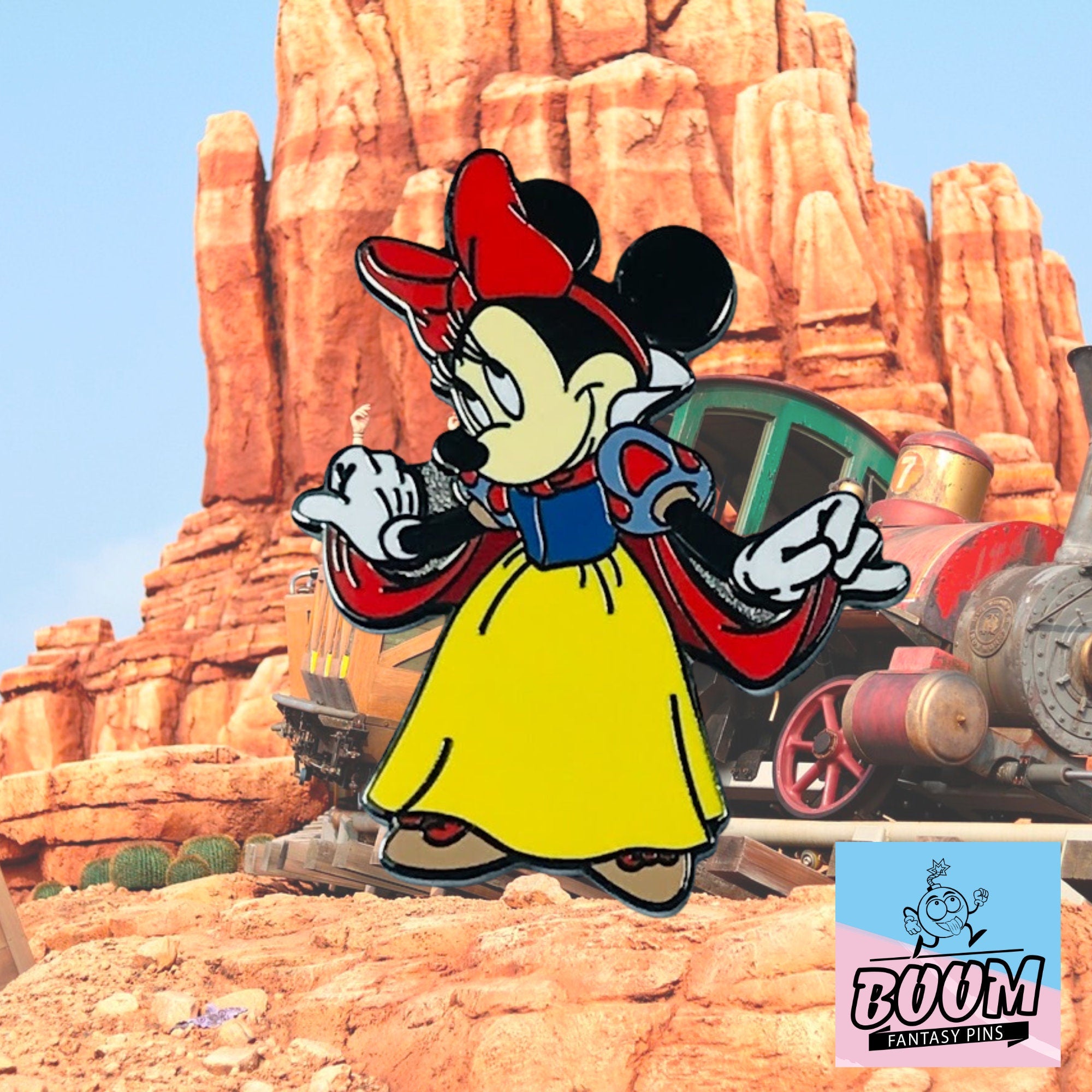 Pin's – Minnie Mouse en Blanche-Neige de Blanche-Neige et les Sept Nains – Disney Fantasy