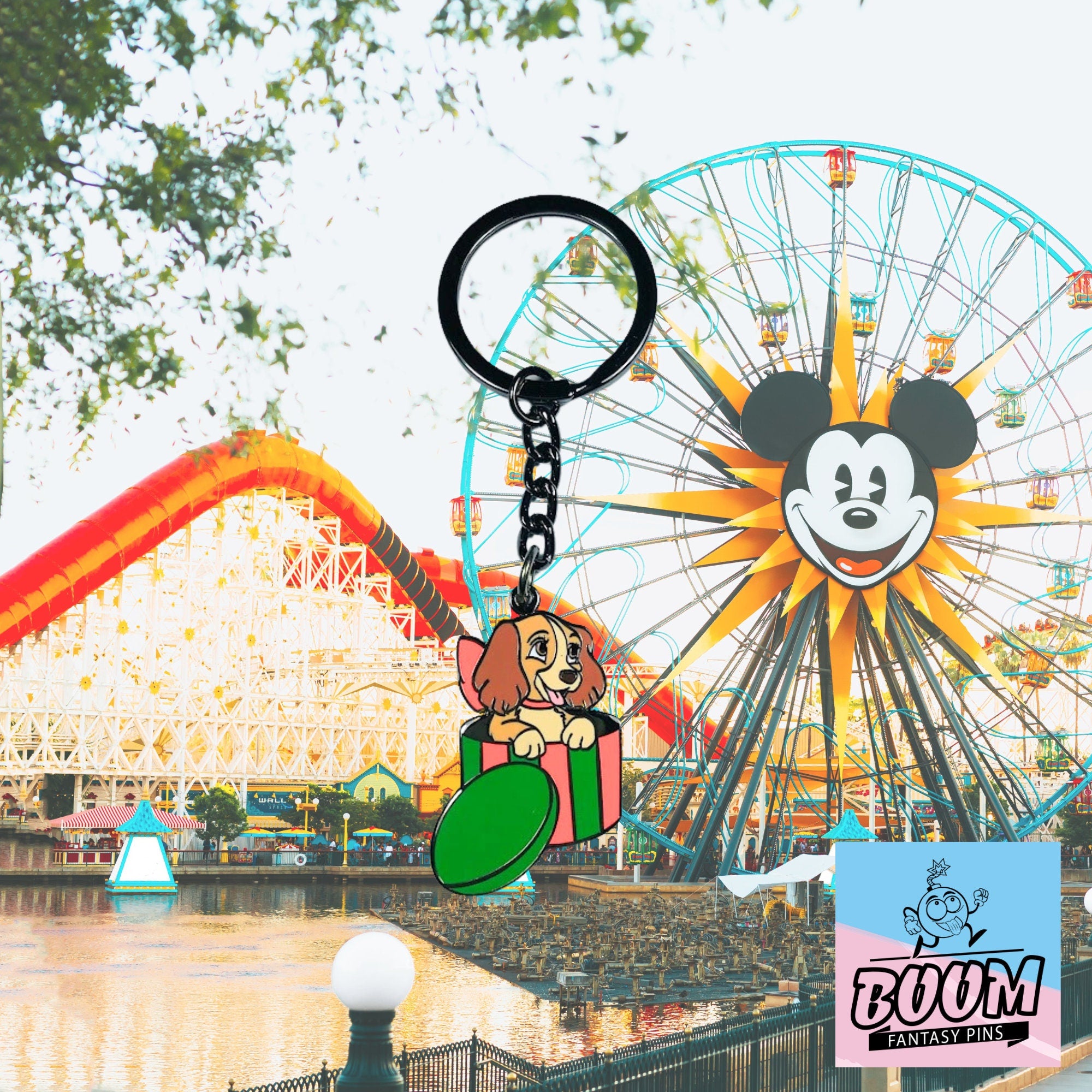 Llavero – Dama de La Dama y el Vagabundo – Disney Fantasy