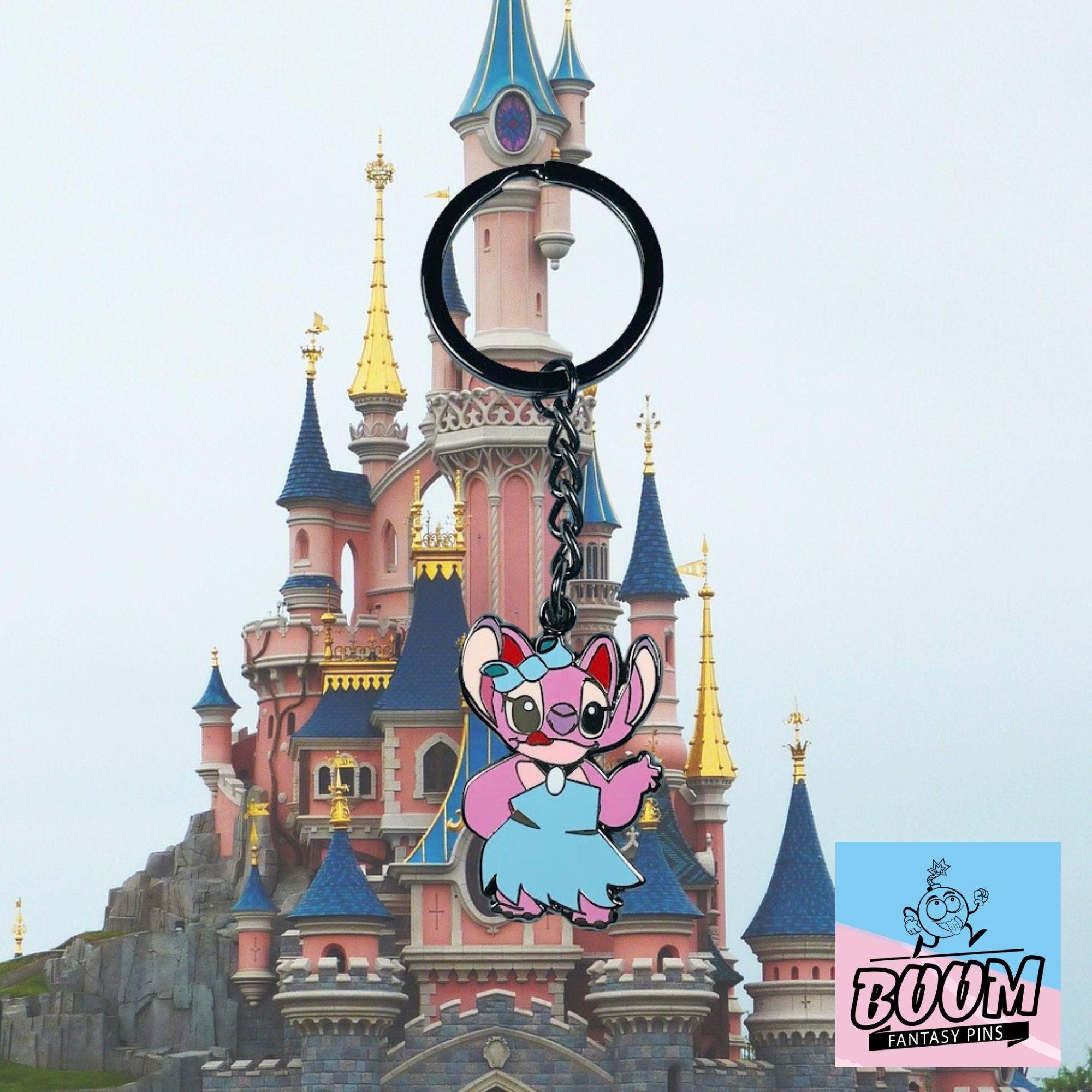 Porte-clés – Ange de Lilo &amp; Stitch – Disney Fantasy