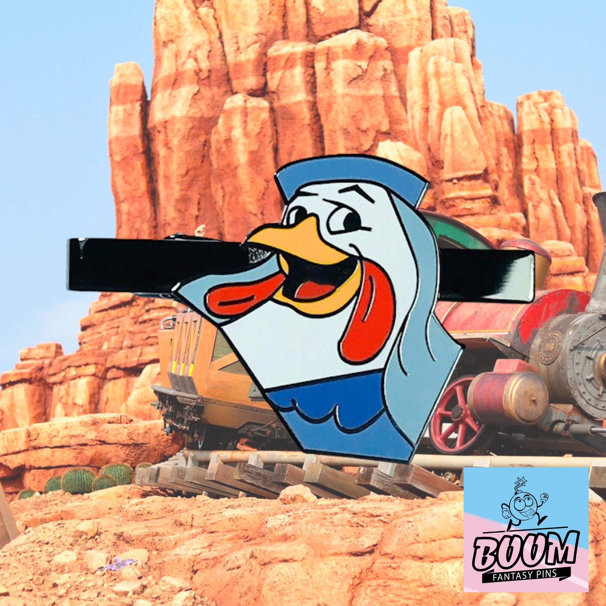 Pince à cravate – Lady Kluck de Robin des Bois – Disney Fantasy