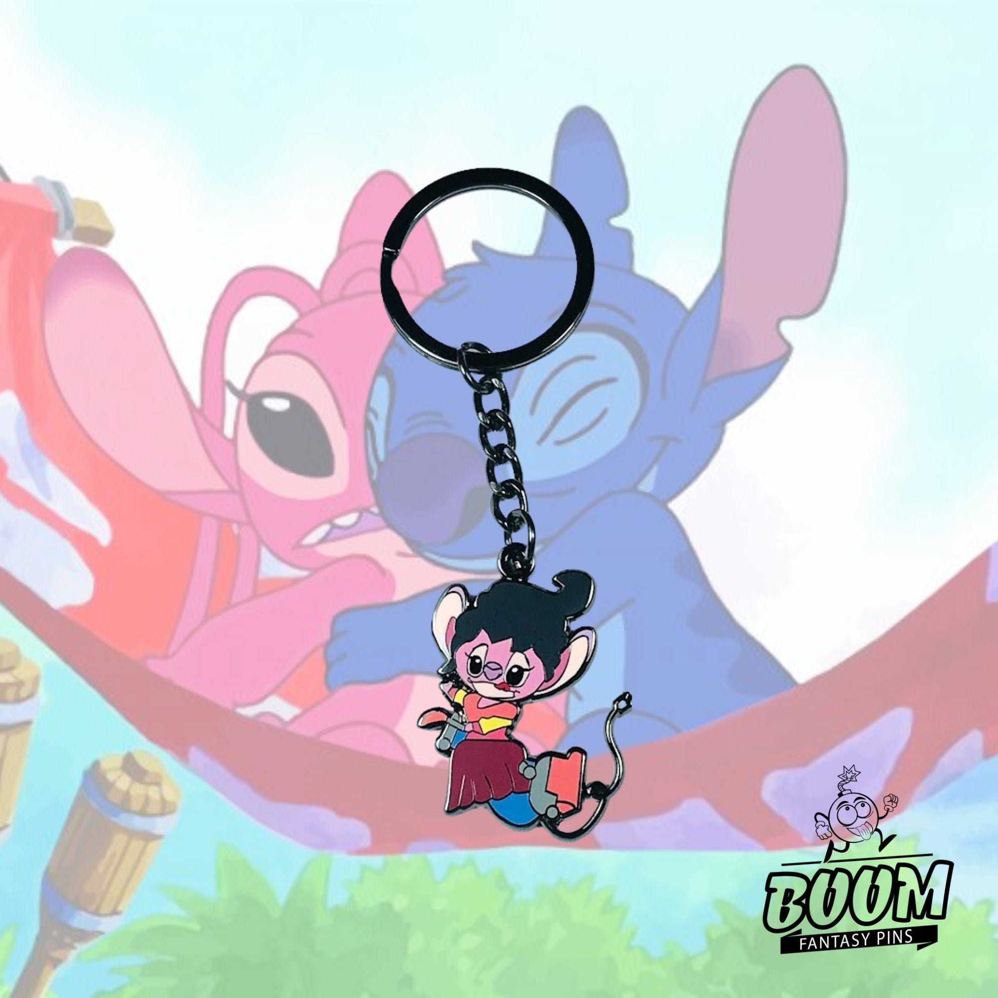 Llavero – Experimento Ángel 624 de Lilo y Stitch – Disney Fantasy