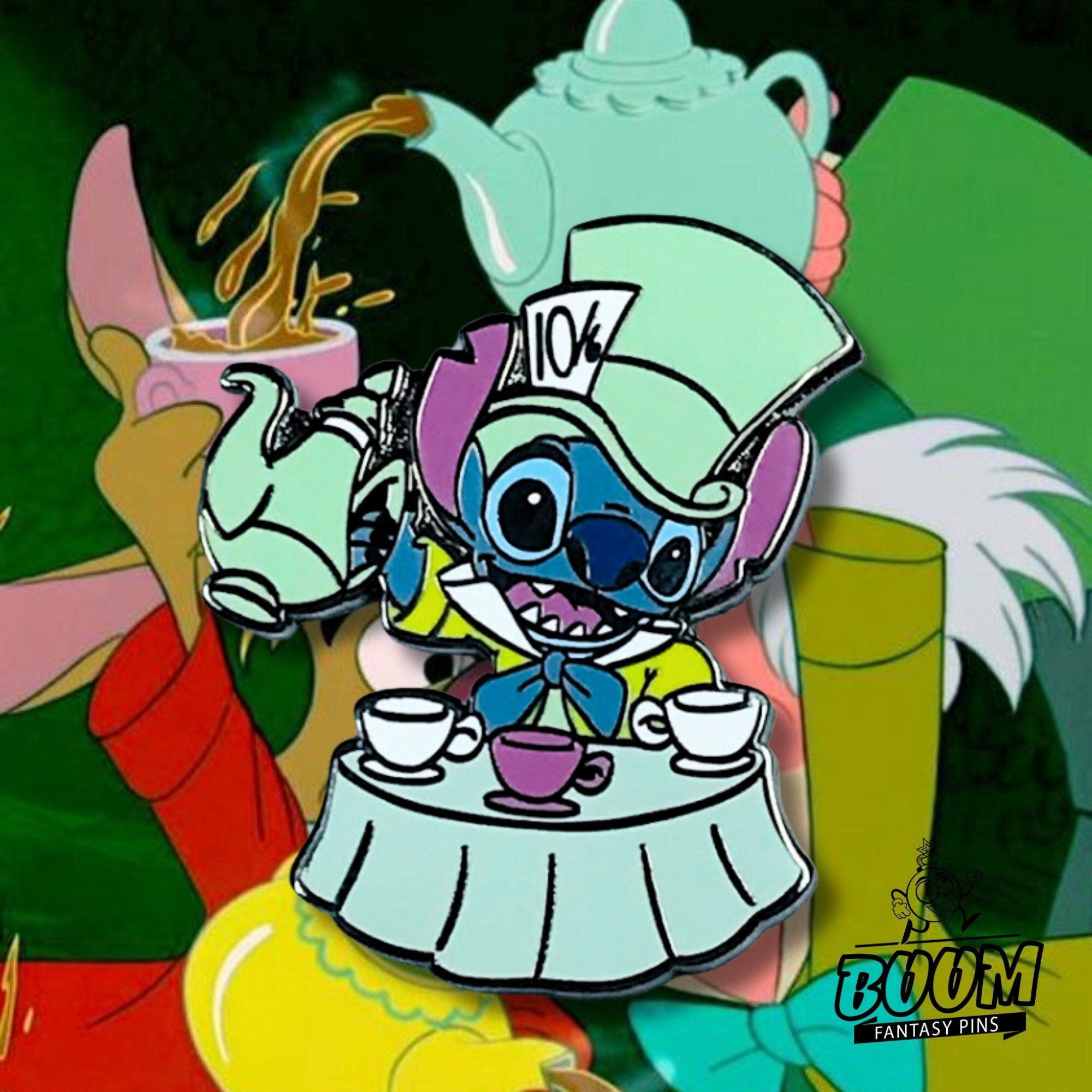 Pin – Stitch como el Sombrerero Loco de Lilo y Stitch – Disney Fantasy