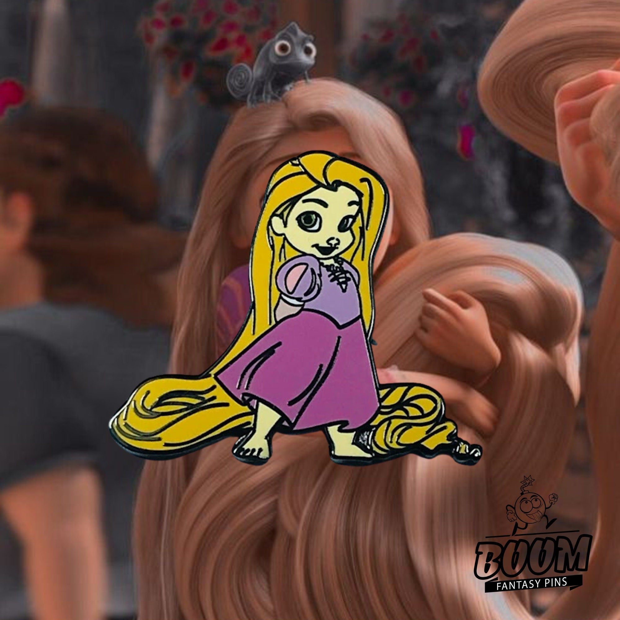 Pin's – Raiponce enfant du film Raiponce – Disney Fantasy