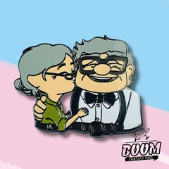 Pin's – Carl et Ellie du film Là-haut – Disney Fantasy