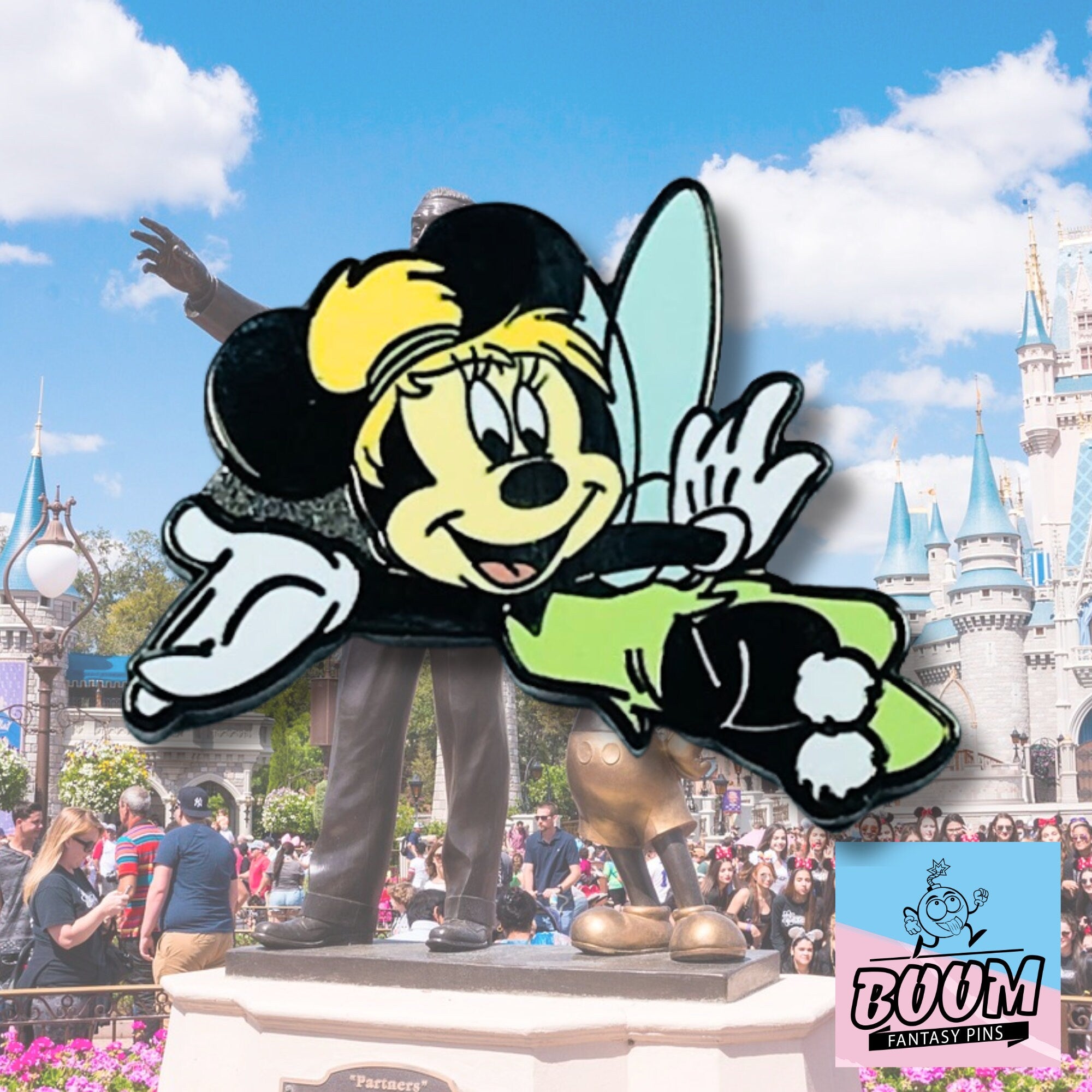 Pin's – Minnie Mouse en Fée Clochette de Disney Fantasy – Disney Fantasy
