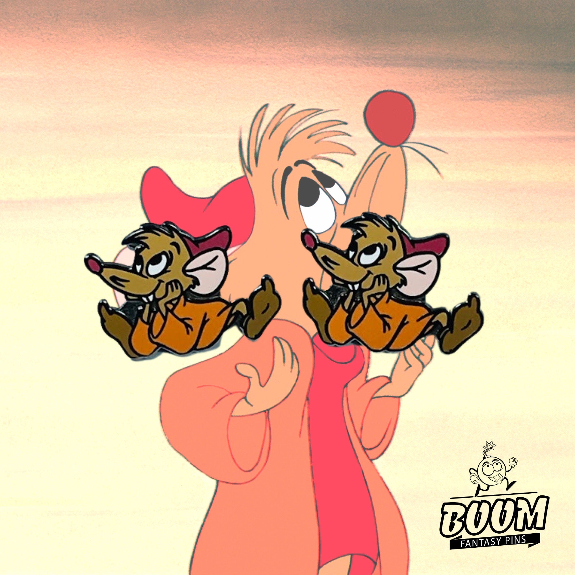 Boutons de manchette – Jaq de Cendrillon – Disney Fantasy