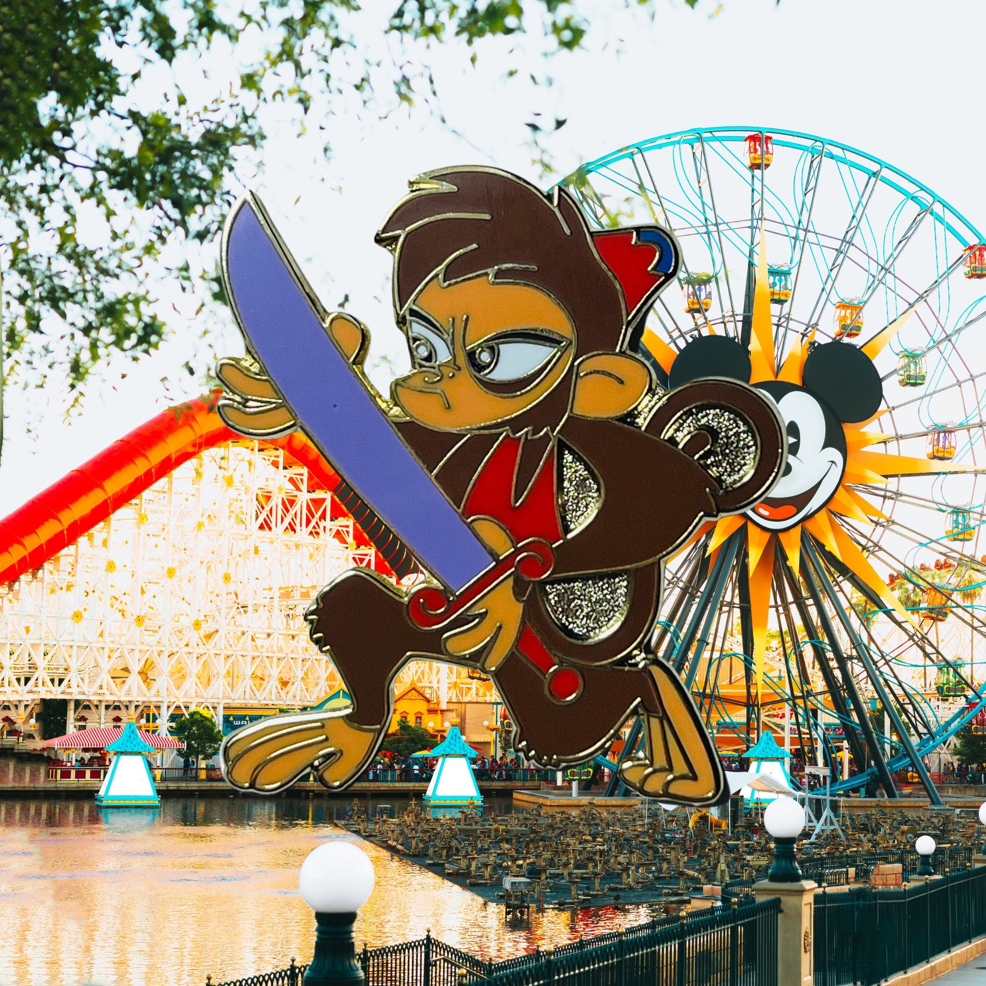 Pin – Abu de Aladdin – Disney Fantasy