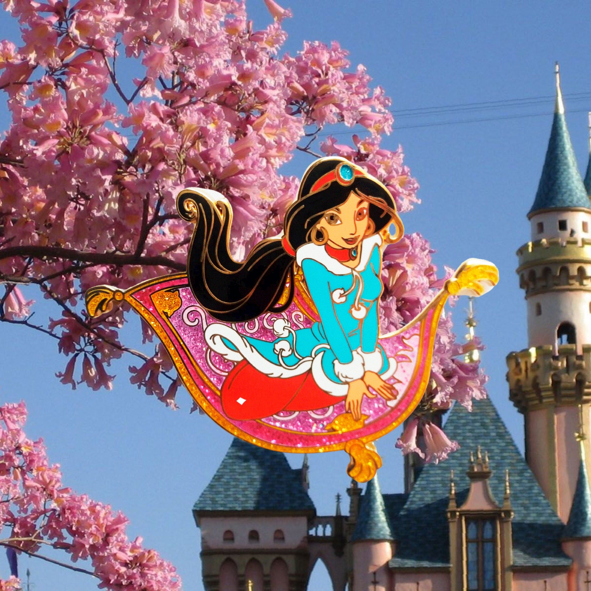 Pin's – Princesse Jasmine d'Aladdin – Disney Fantasy