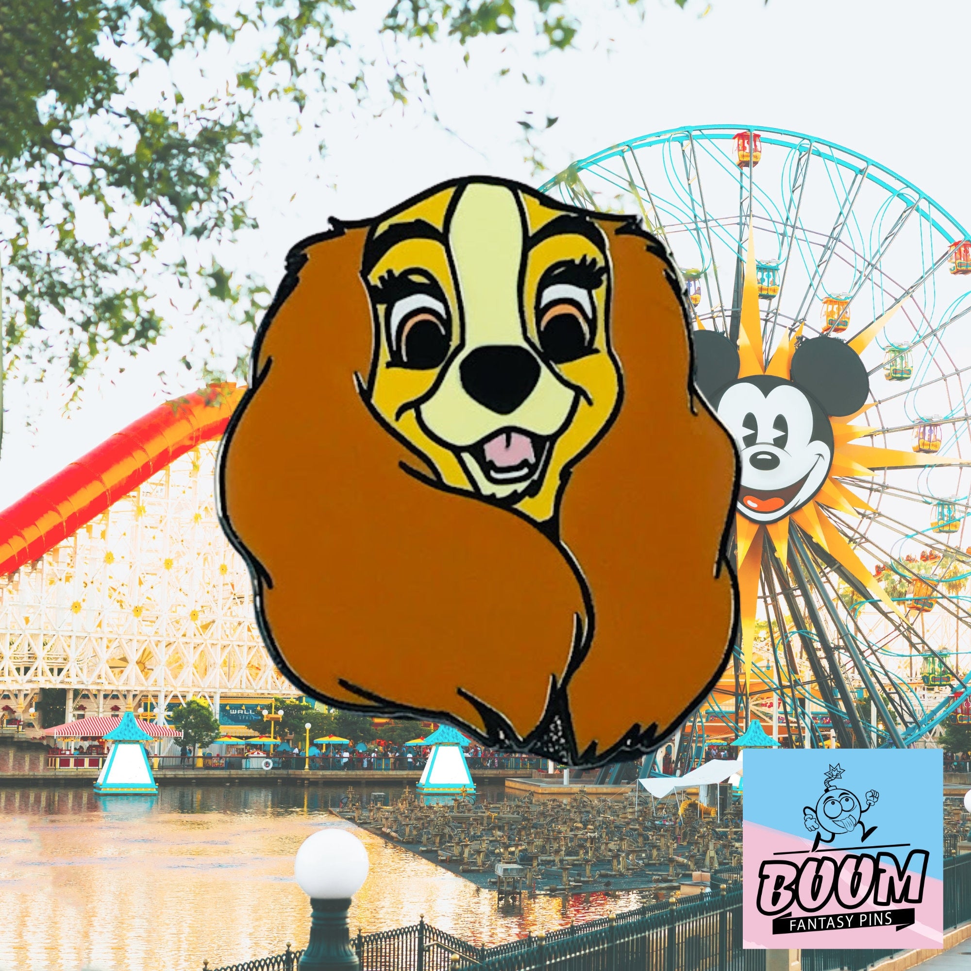 Pin – Lady from Lady and the Tramp – Disney Fantasy