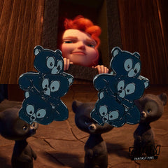 Cufflinks – Little 3 bears from Brave – Disney Fantasy