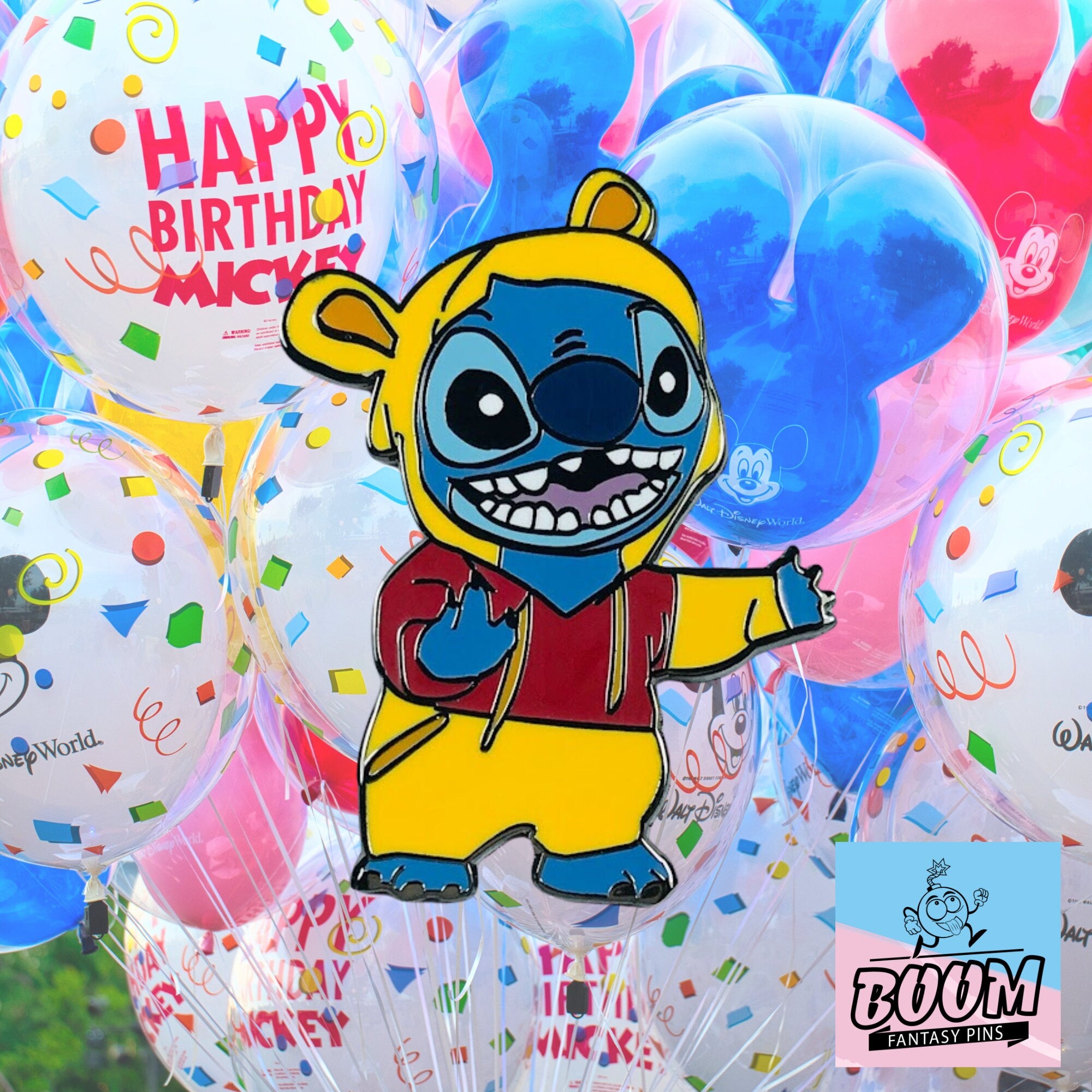 Pin - Stitch como Winnie Pooh de Lilo &amp; Stitch - Disney Fantasy