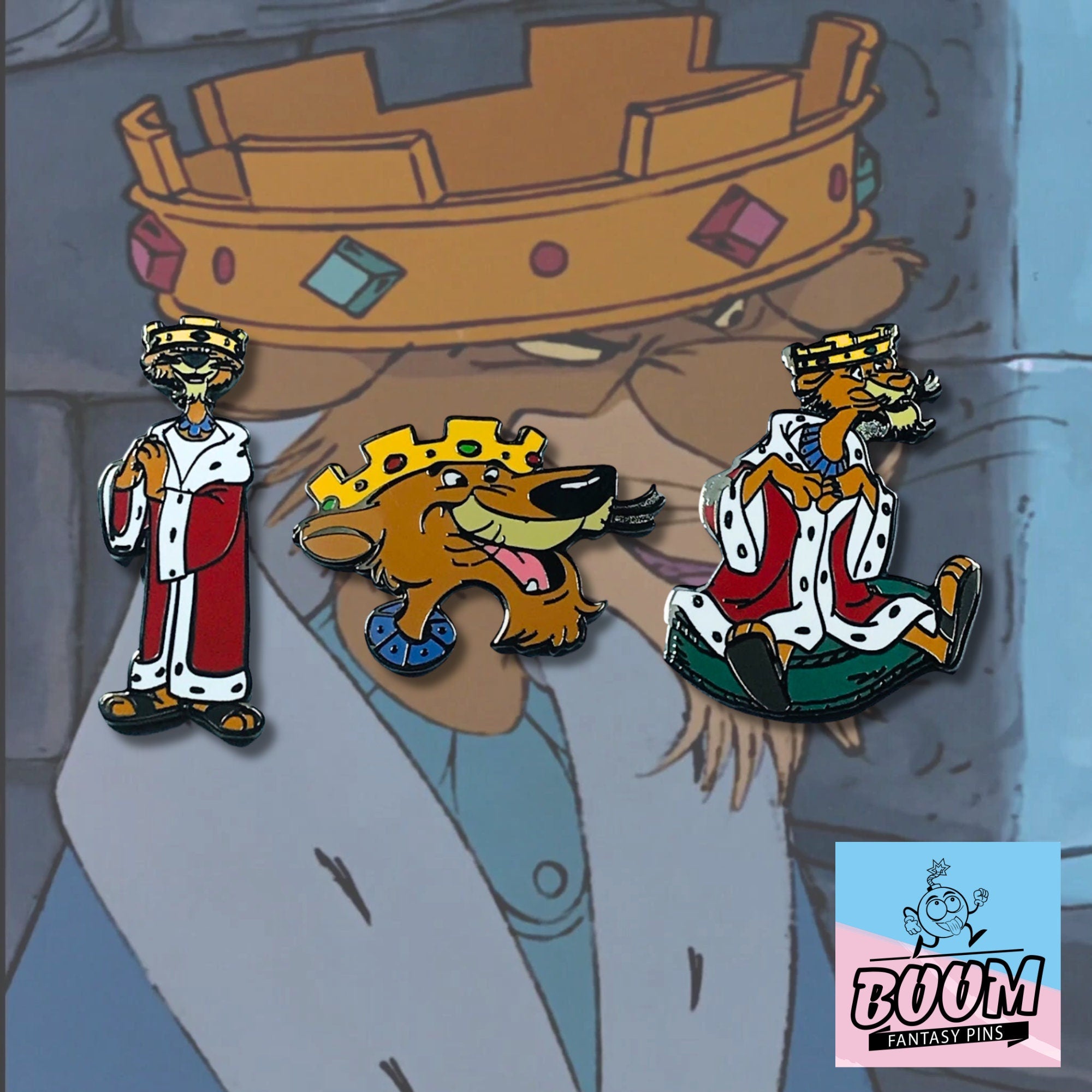 Pin – Príncipe Juan de Robin Hood – Disney Fantasy