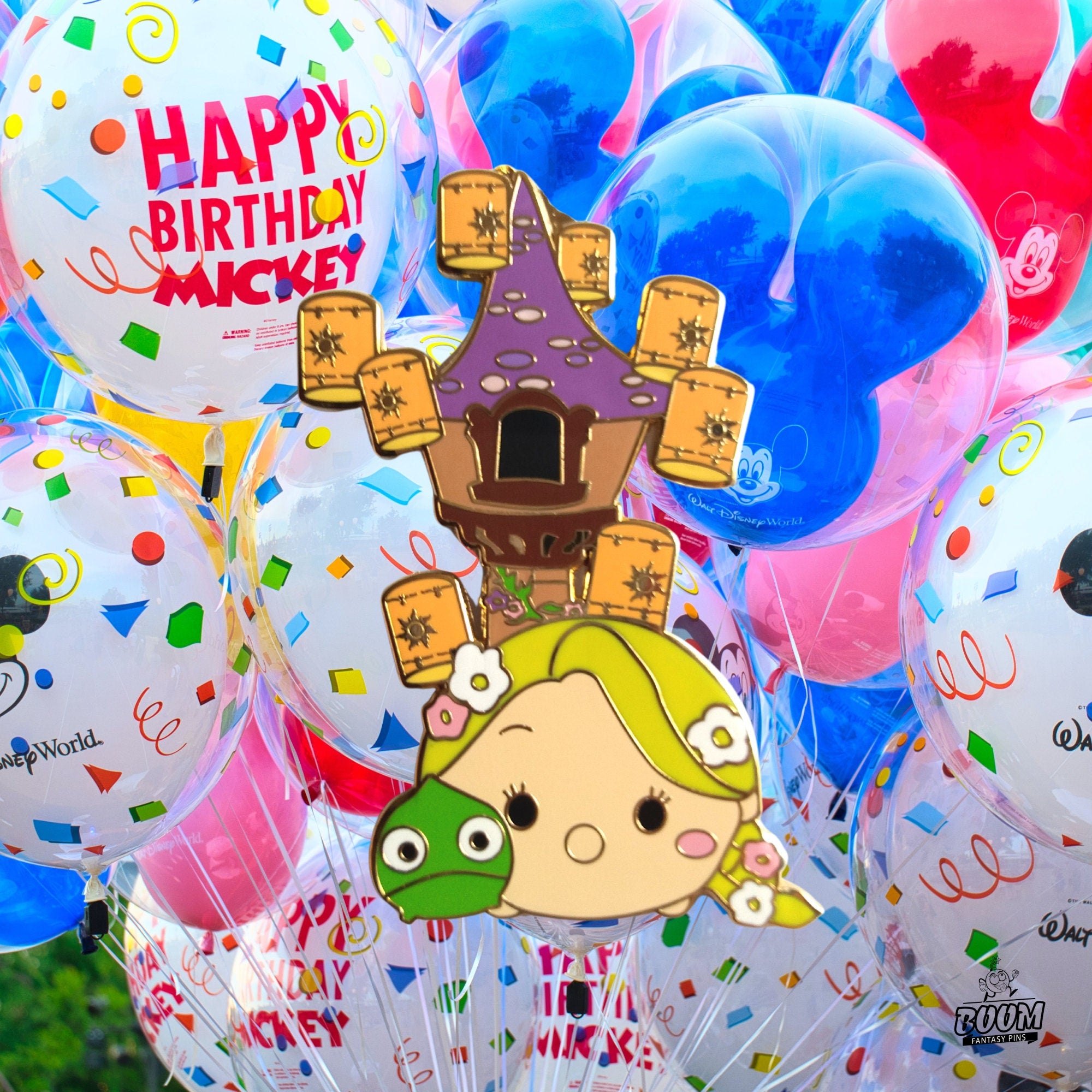 Pin's – Raiponce et Pascal du film Raiponce – Disney Fantasy