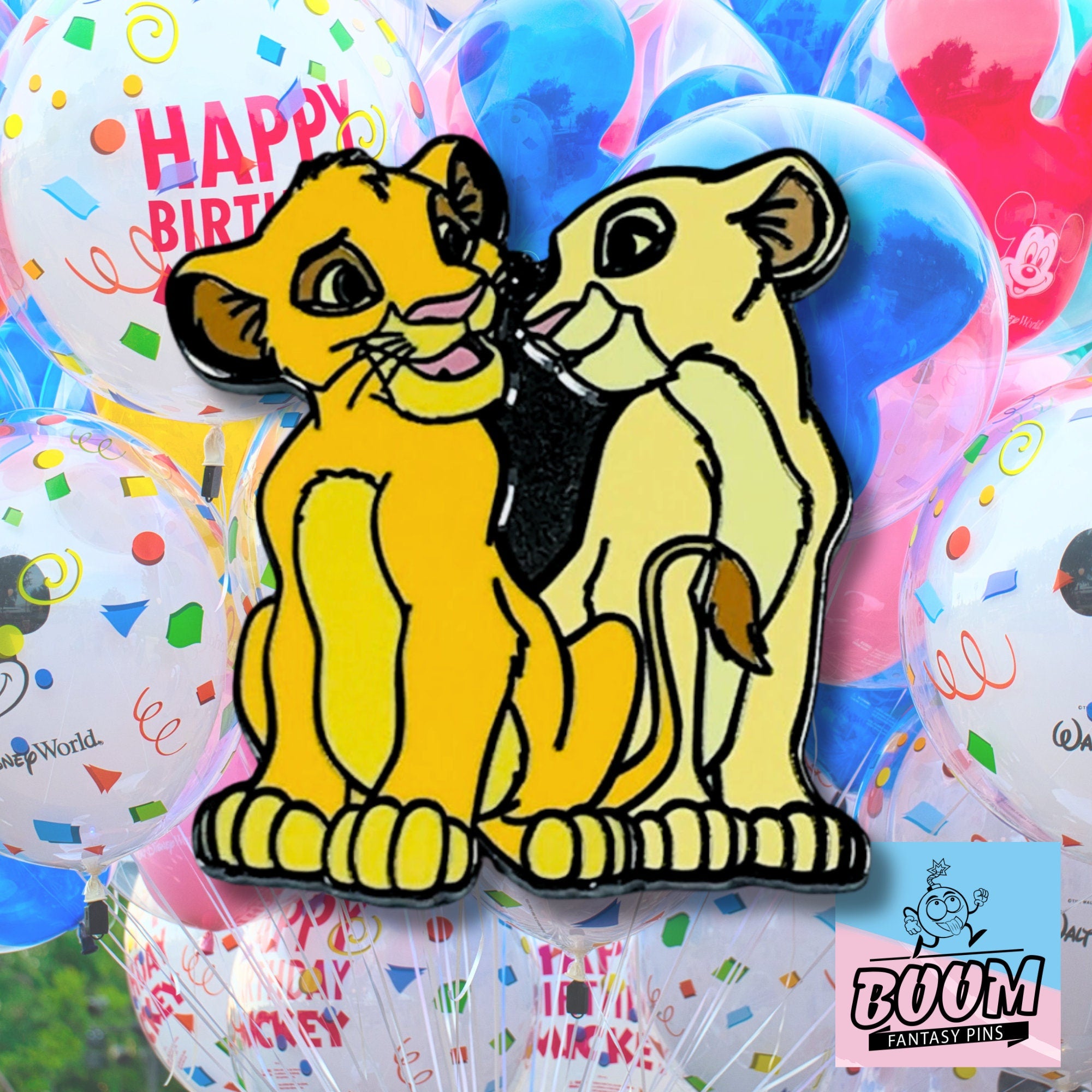 Pin – Simba y Nala de El Rey León – Disney Fantasy