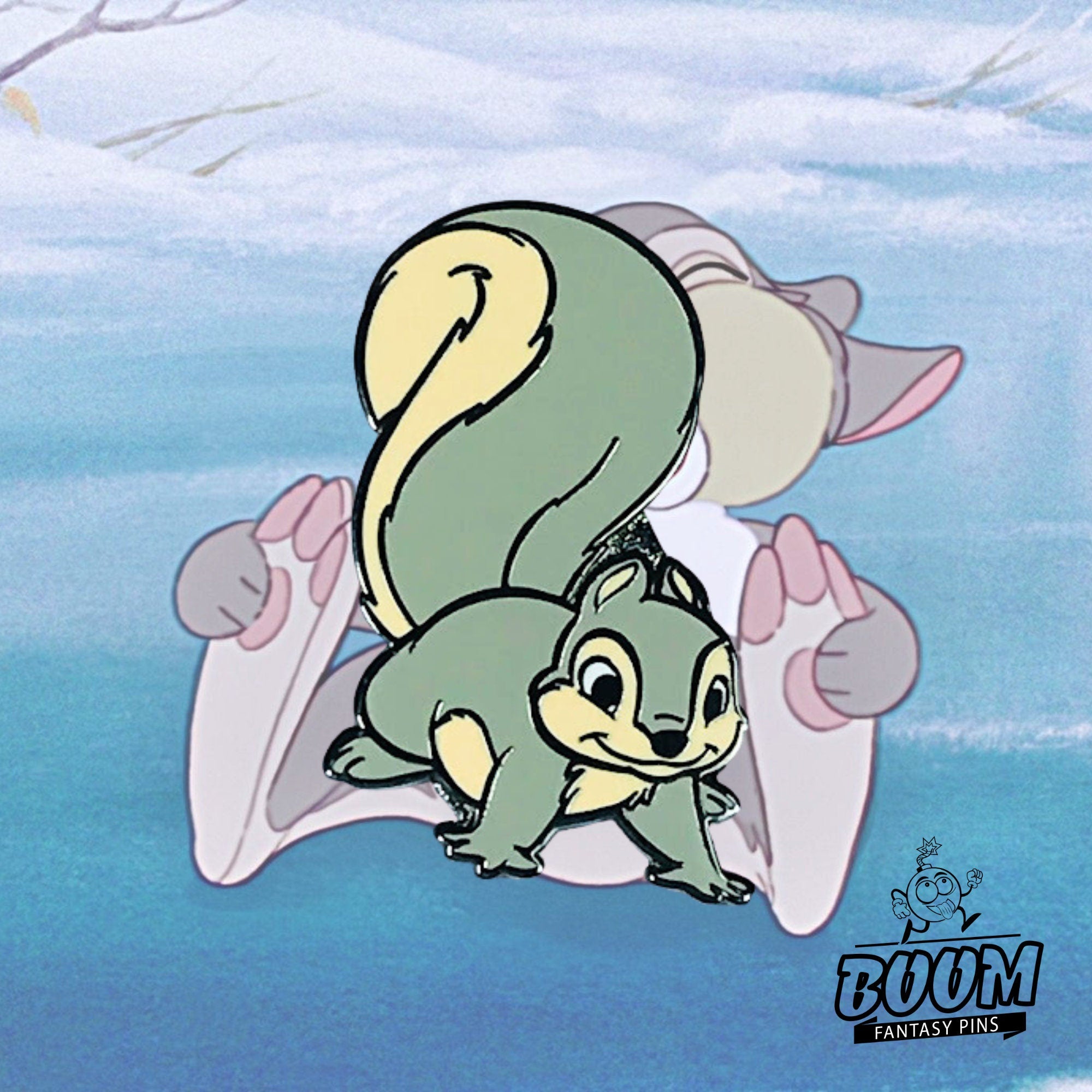 Pin's – Écureuil gris de Blanche-Neige et les Sept Nains – Disney Fantasy