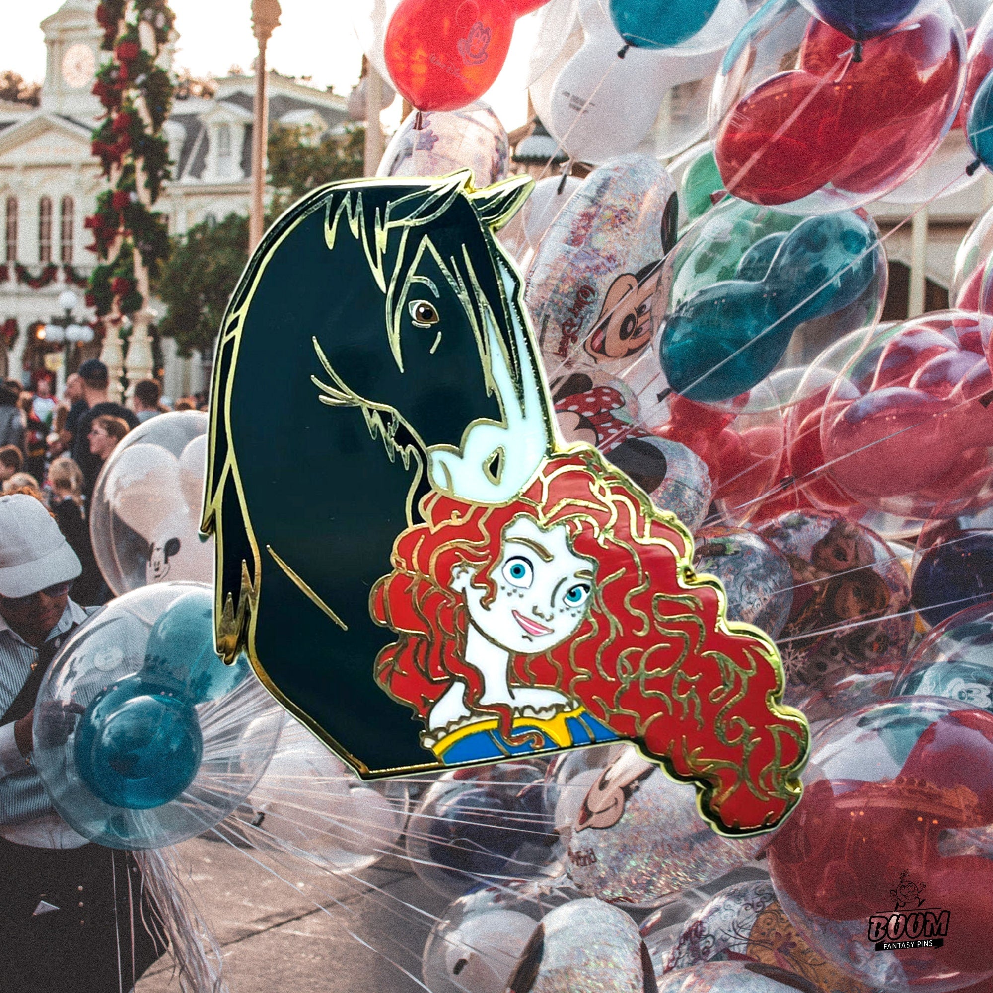 Pin – Princesa Mérida de Valiente – Disney Fantasy