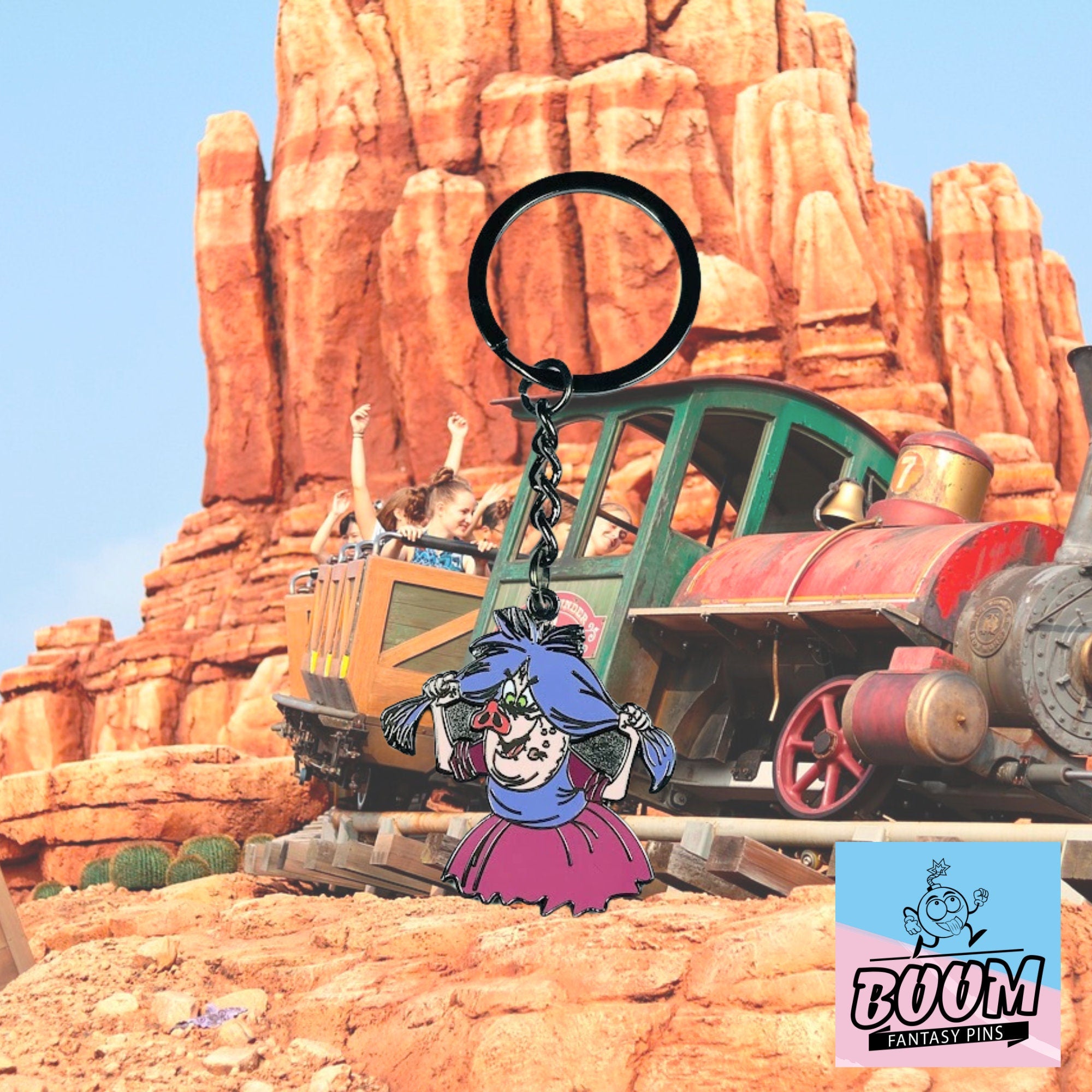 Llavero – Madam Mim de La Espada en la Piedra – Disney Fantasy