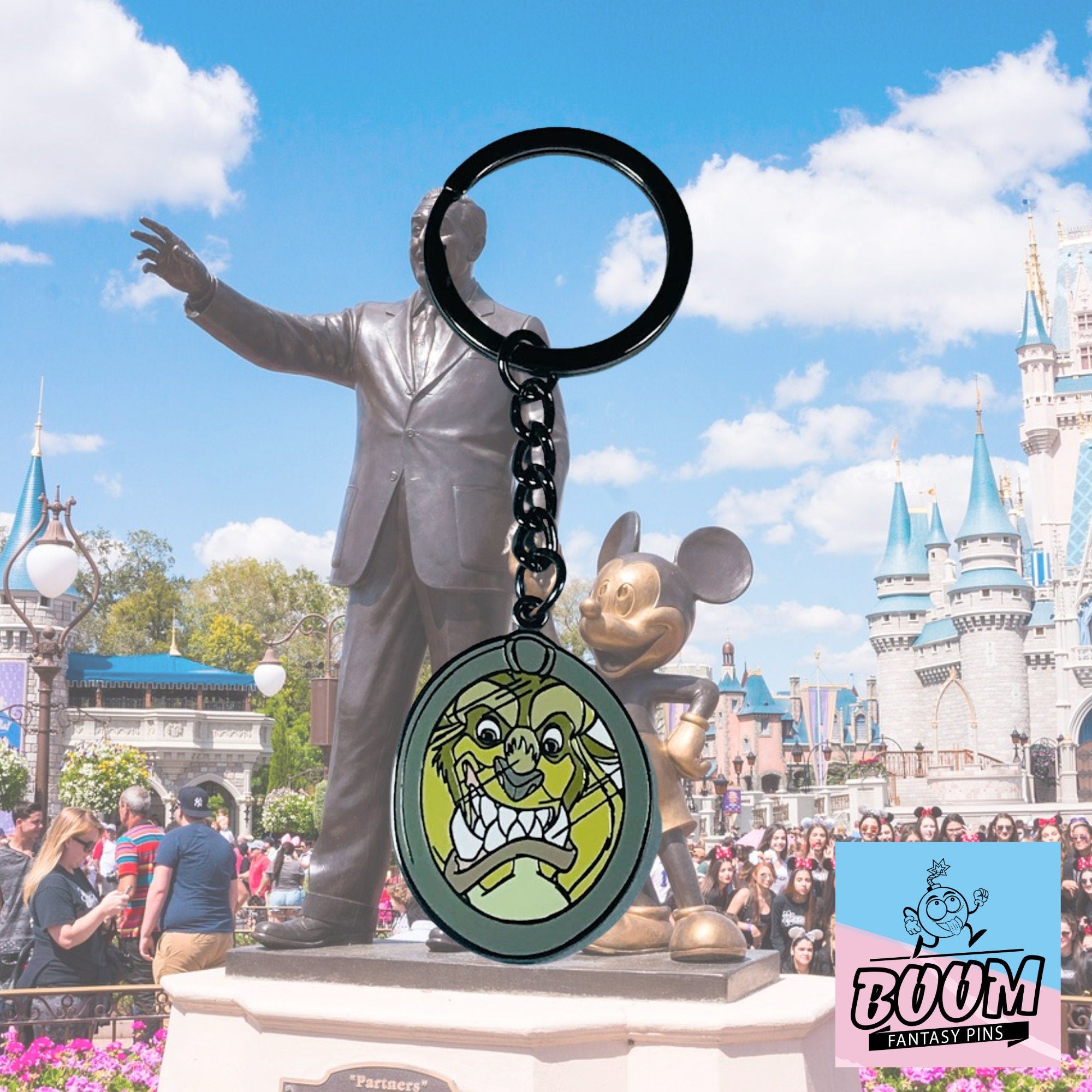 Llavero – Bestia de La Bella y la Bestia – Disney Fantasy