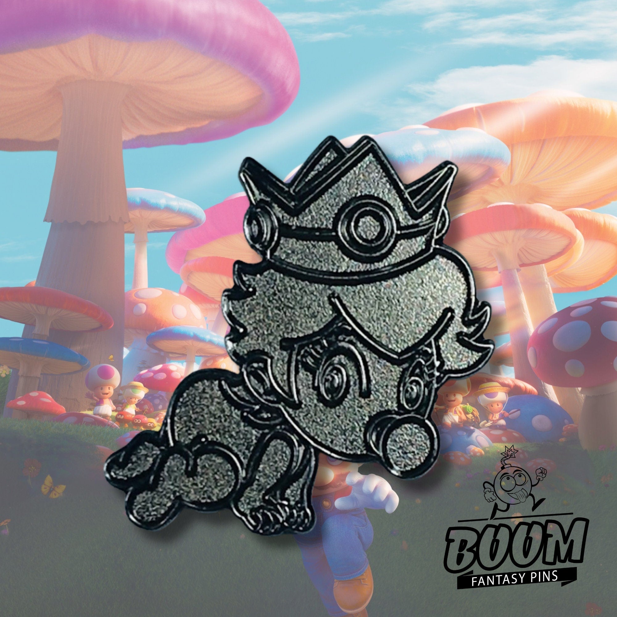 Pin's – Princesse Peach de Mario Bros – Disney Fantasy