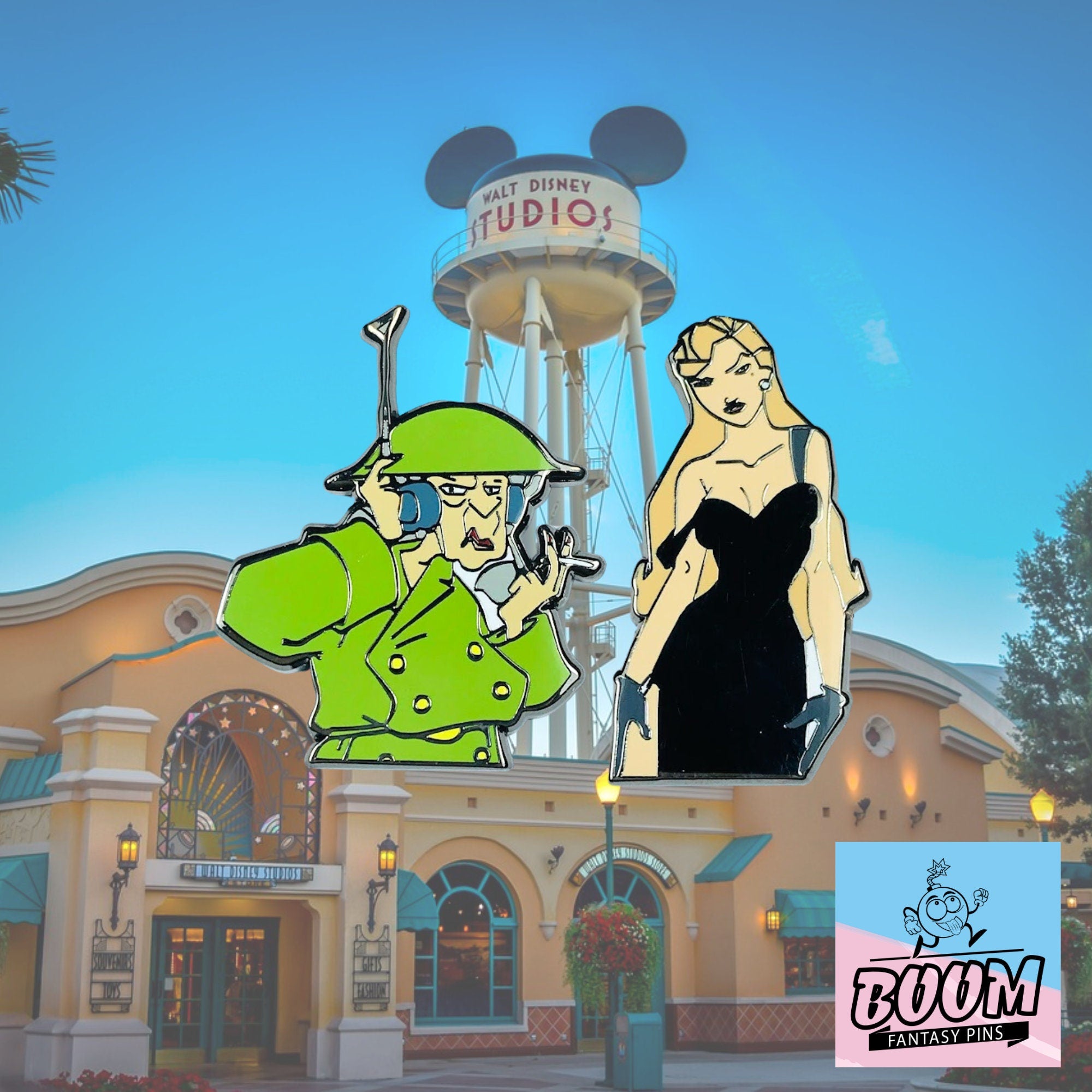 Pin – Wilhelmina Packard and Helga Sinclair from Atlantis The Lost Empire – Disney Fantasy